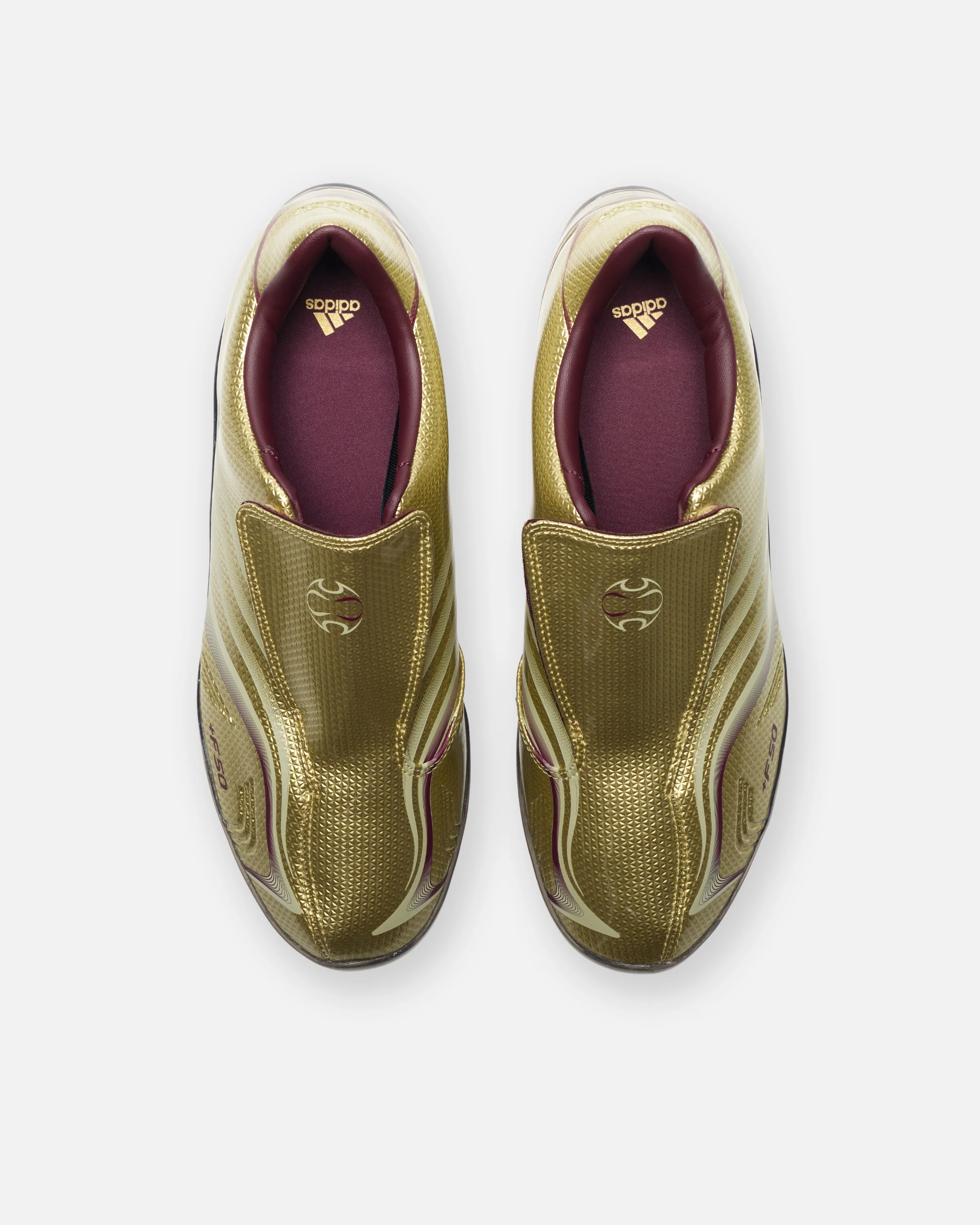 ADIDAS WMNS F50 ADIFRAME - GOLDMT/ ICGOME/ MAROON - Image 4