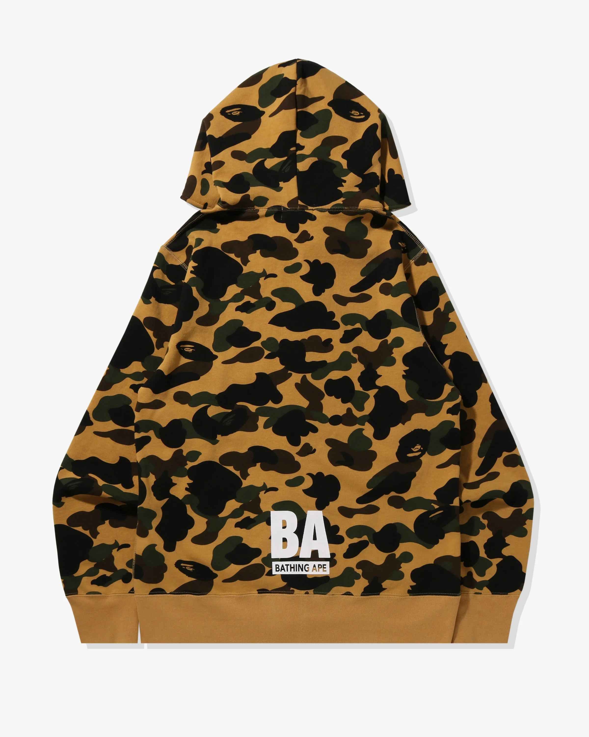 BAPE 1ST CAMO BAPE FULL ZIP HOODIE - YELLOW - Image 2