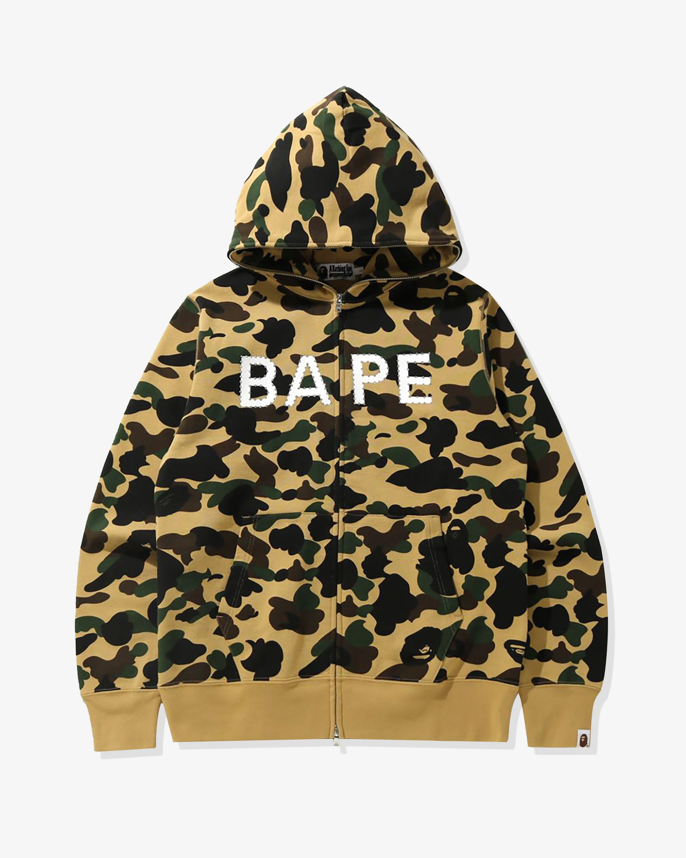 BAPE 1ST CAMO CRYSTAL STONE FULL ZIP HOODIE - Image 3