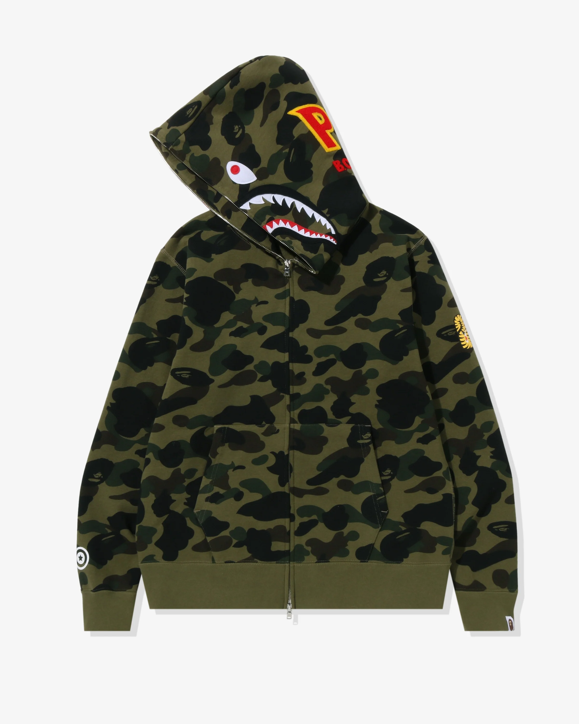 BAPE 1ST CAMO SHARK FULL ZIP HOODIE - Image 2