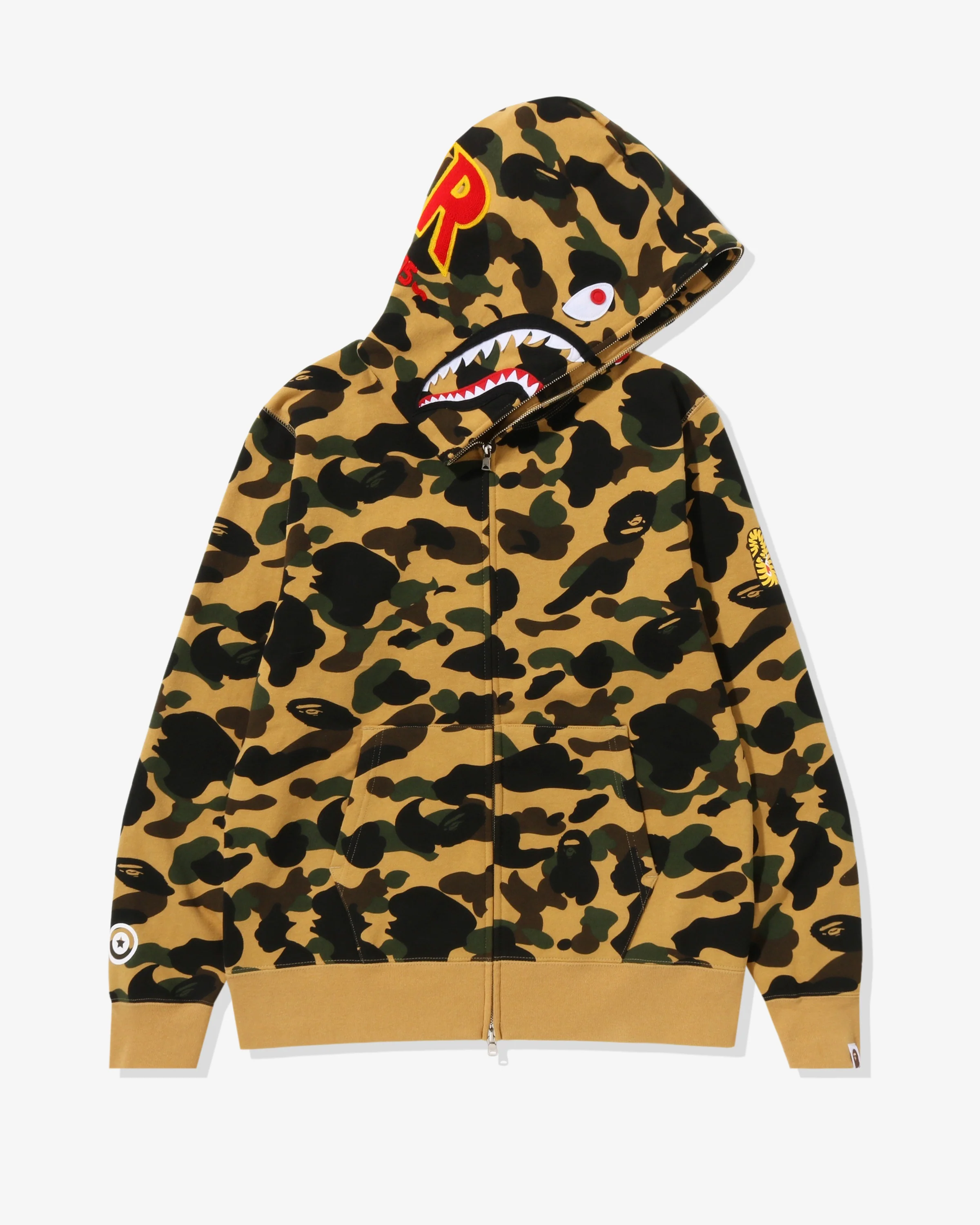 BAPE 1ST CAMO SHARK FULL ZIP HOODIE - Image 5