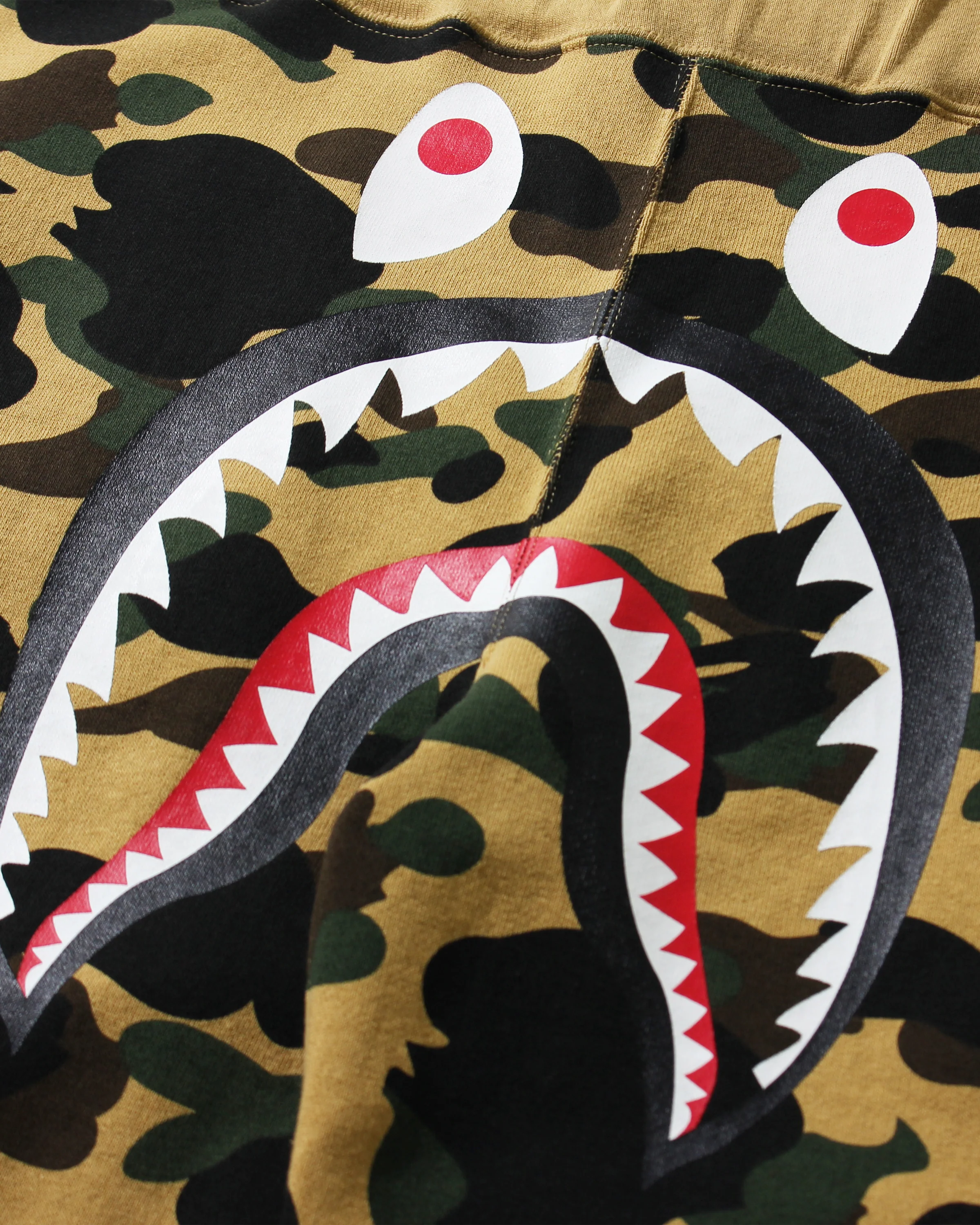 BAPE 1ST CAMO SHARK SLIM FIT SWEAT PANTS - Image 7