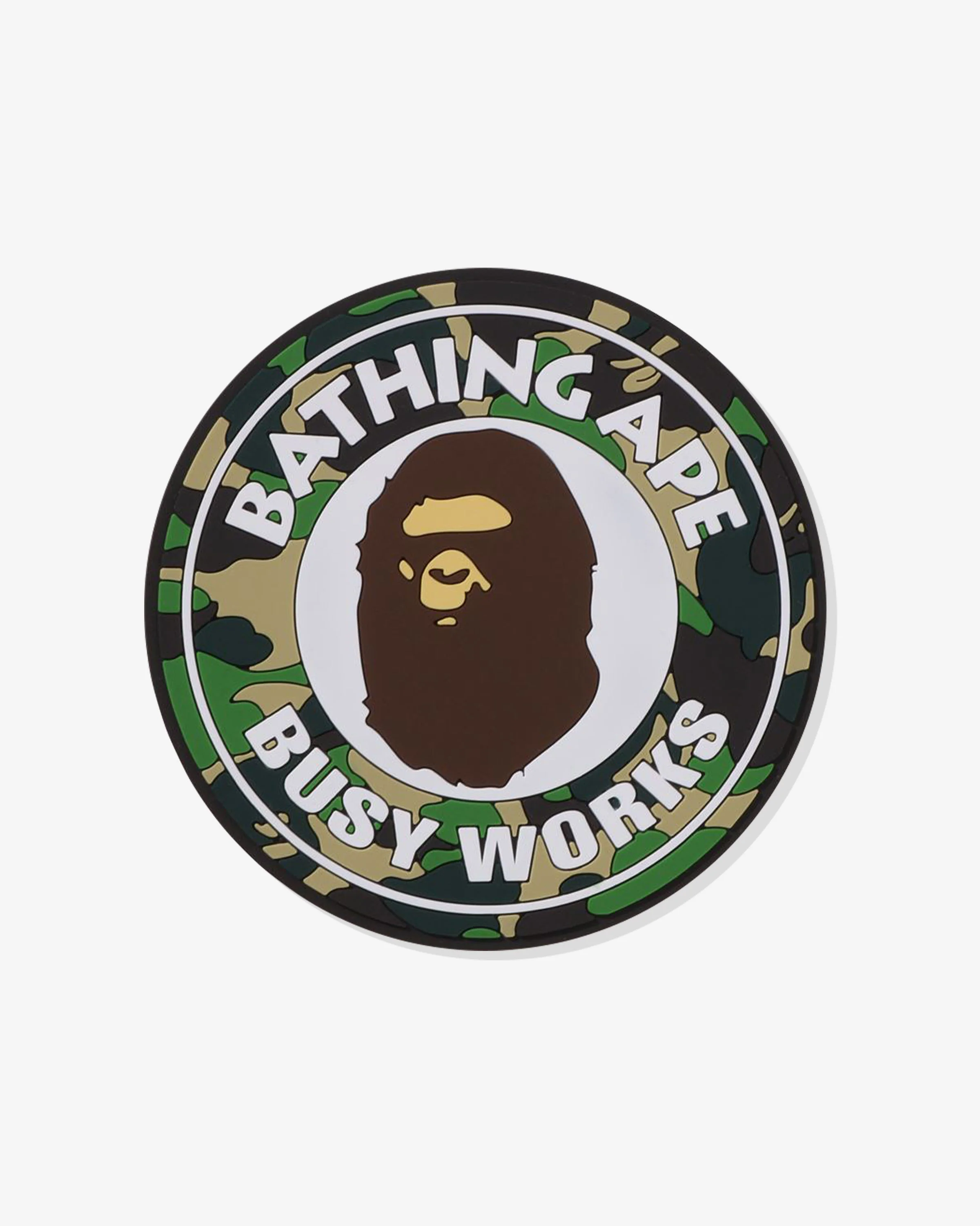 BAPE ABC CAMO BUSY WORKS RUBBER COASTER - Image 3