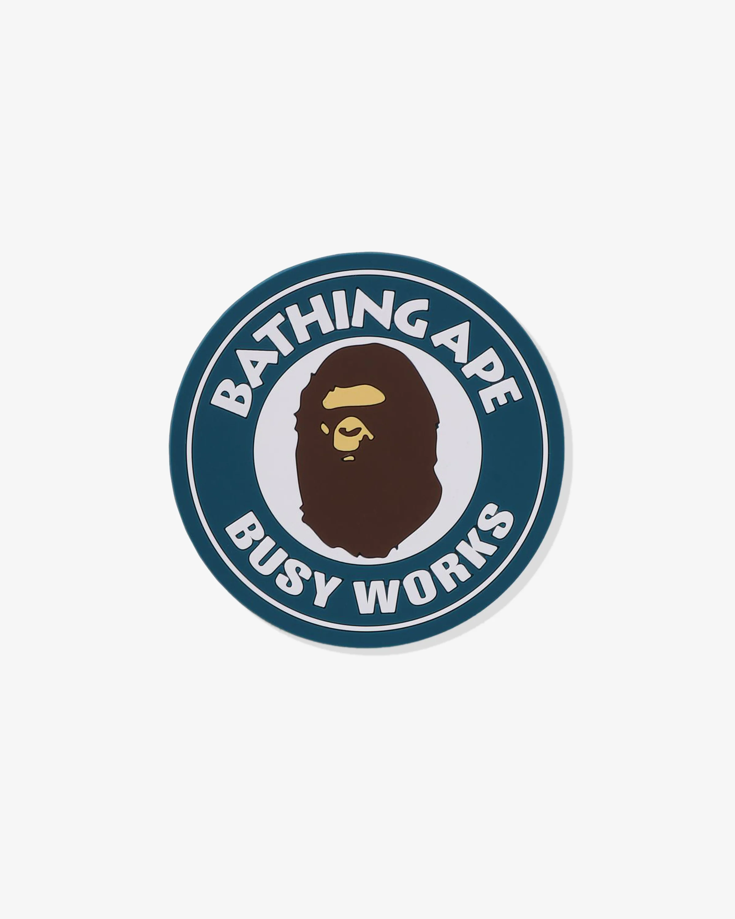 BAPE BUSY WORKS RUBBER COASTER - Image 3