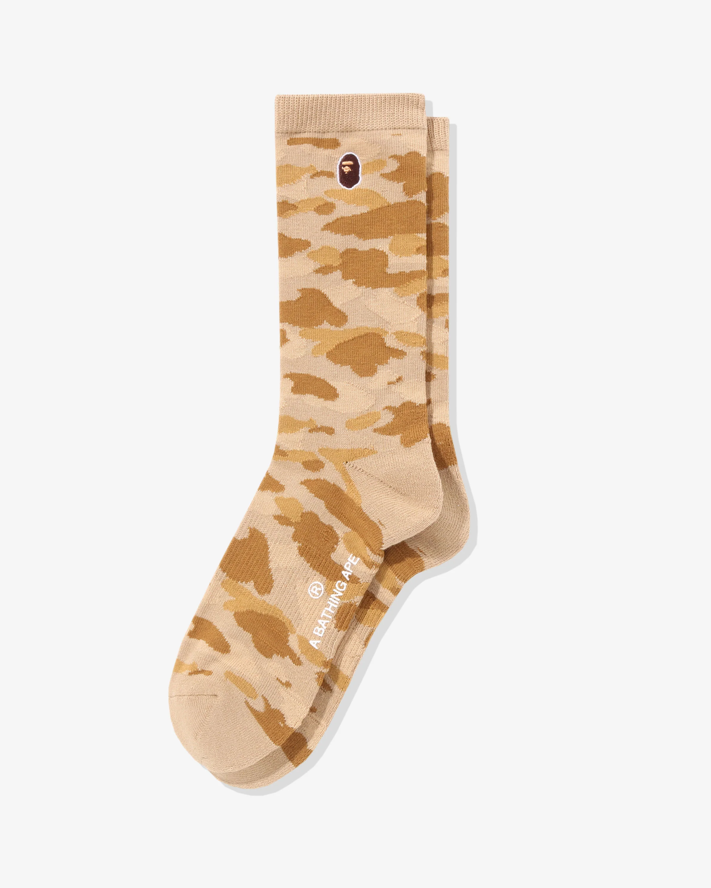 BAPE COLOR CAMO APE HEAD ONE POINT SOCKS - Image 7