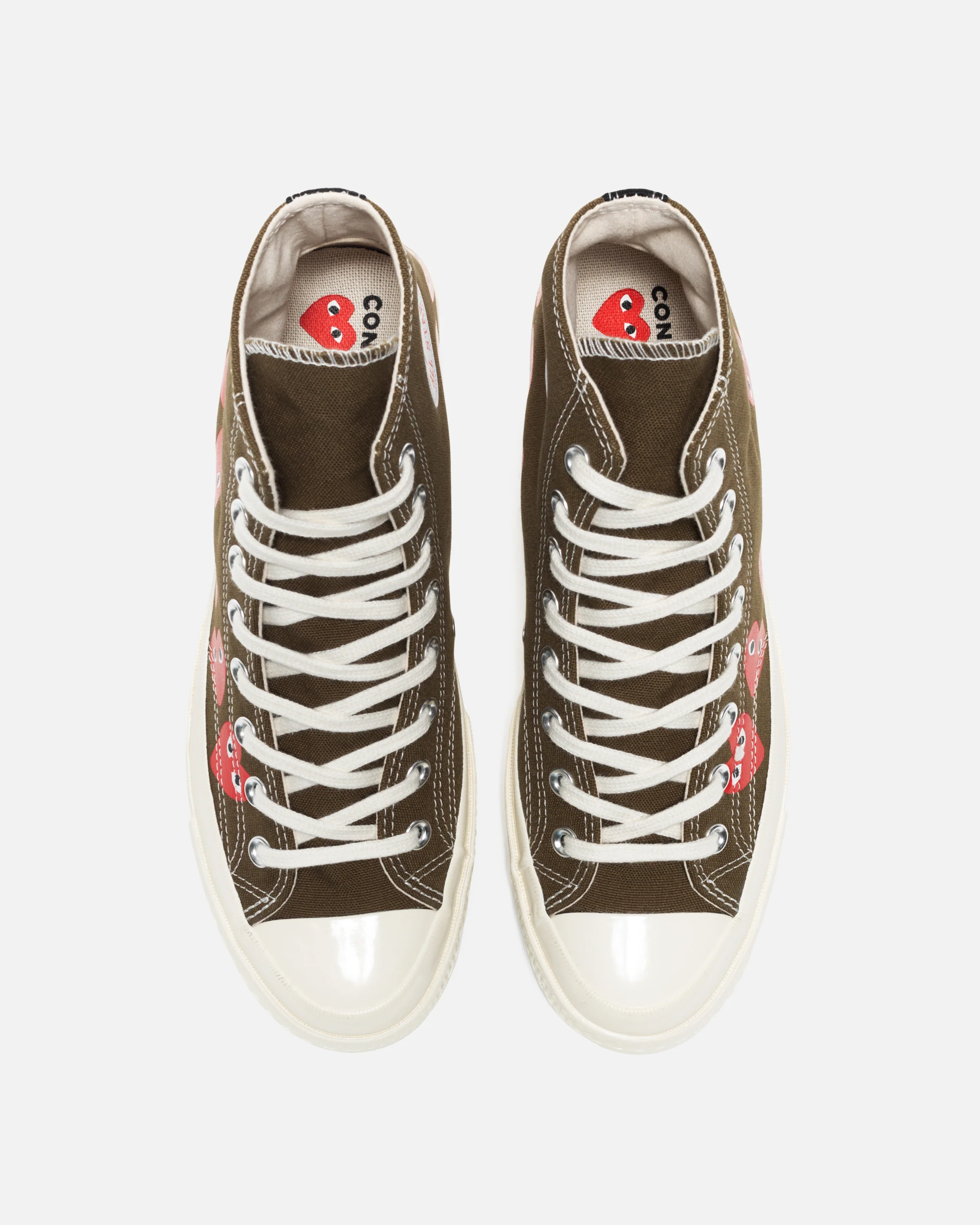 CONVERSE X CDG PLAY MULTI HEART CHUCK TAYLOR ALL STAR '70 HIGH - Image 4