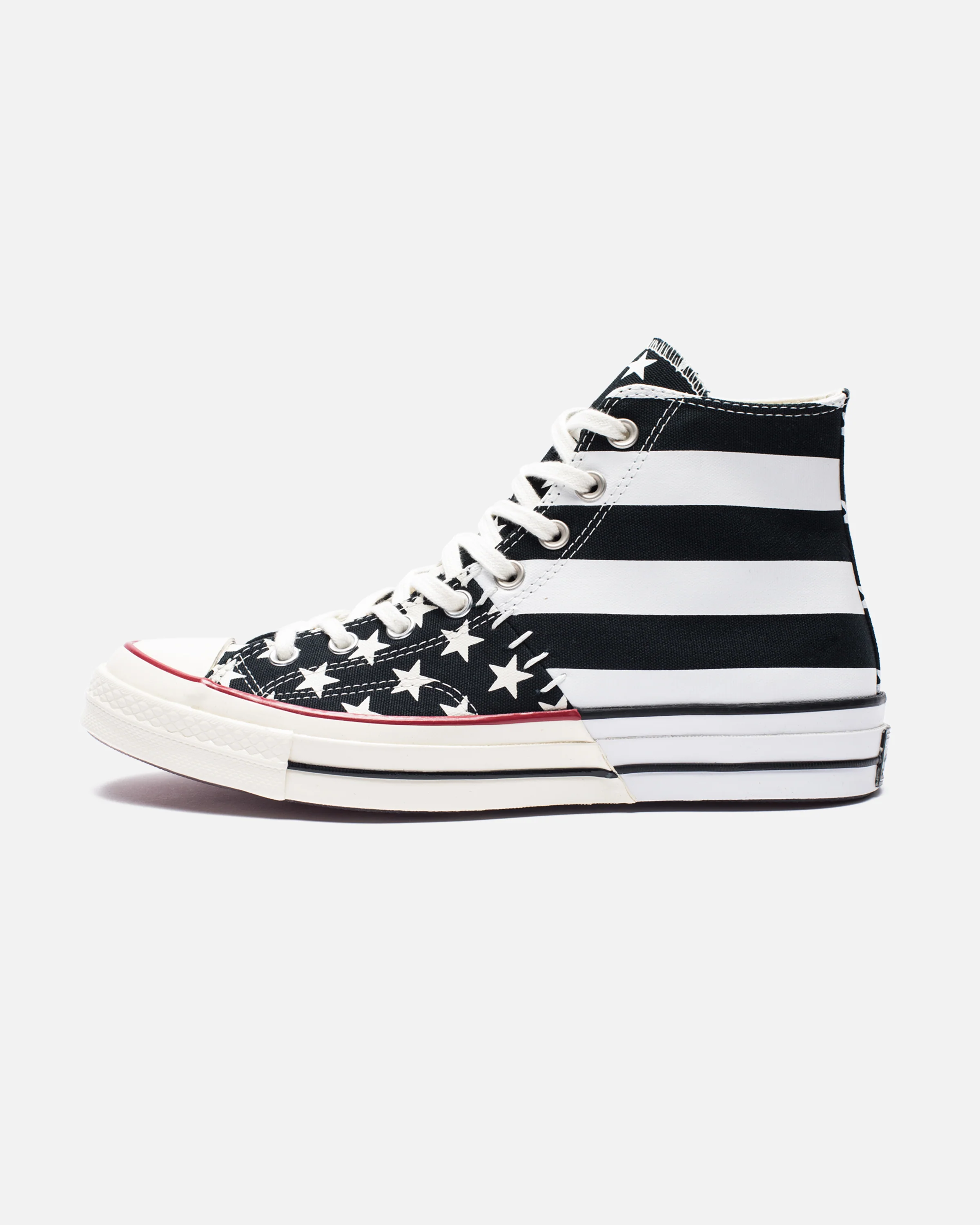 CONVERSE CHUCK 70 HI ARCHIVE RESTRUCTURED - BLACK/WHITE/EGRET - Image 8
