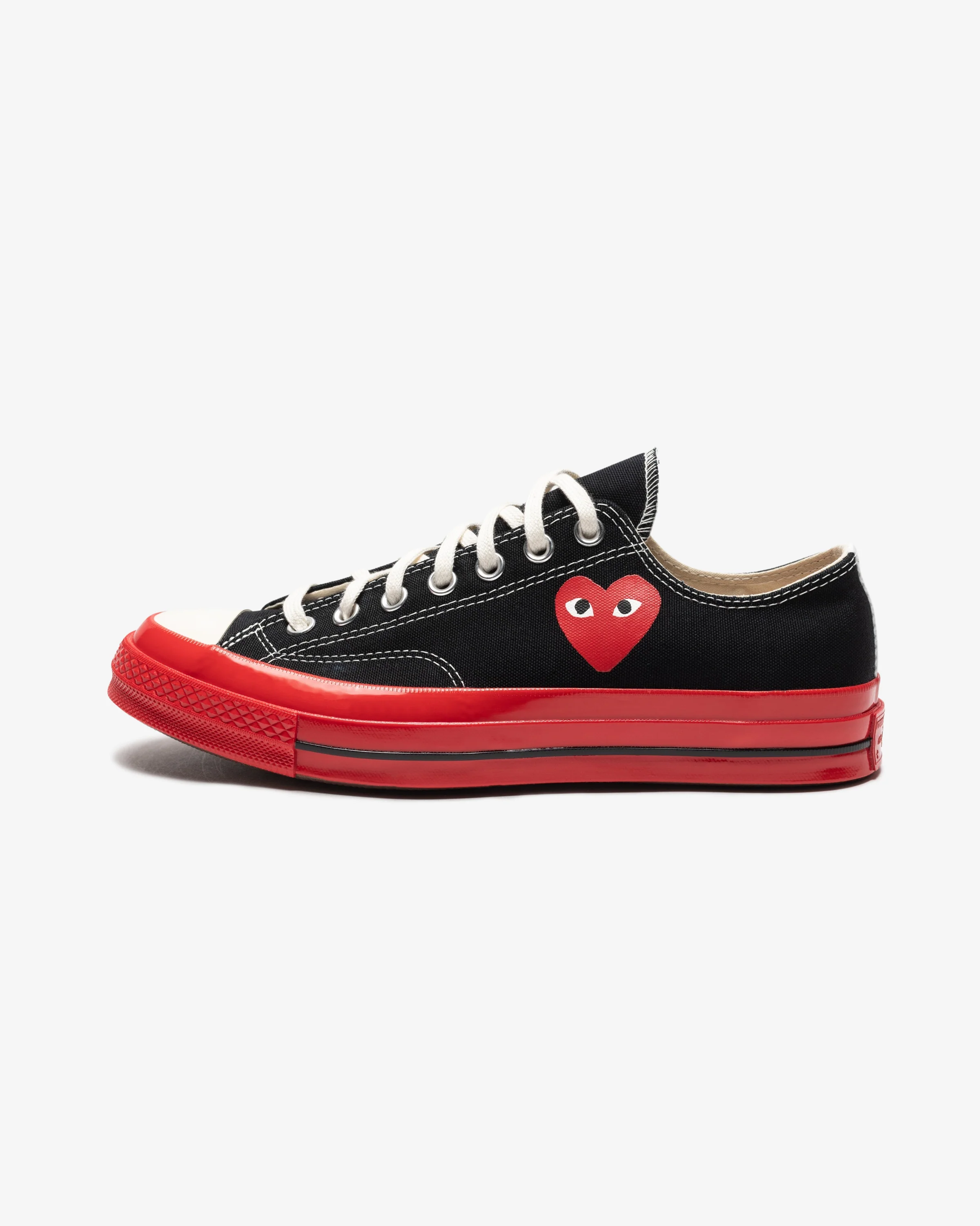 CONVERSE X CDG RED SOLE CHUCK 70 LOW - Image 6