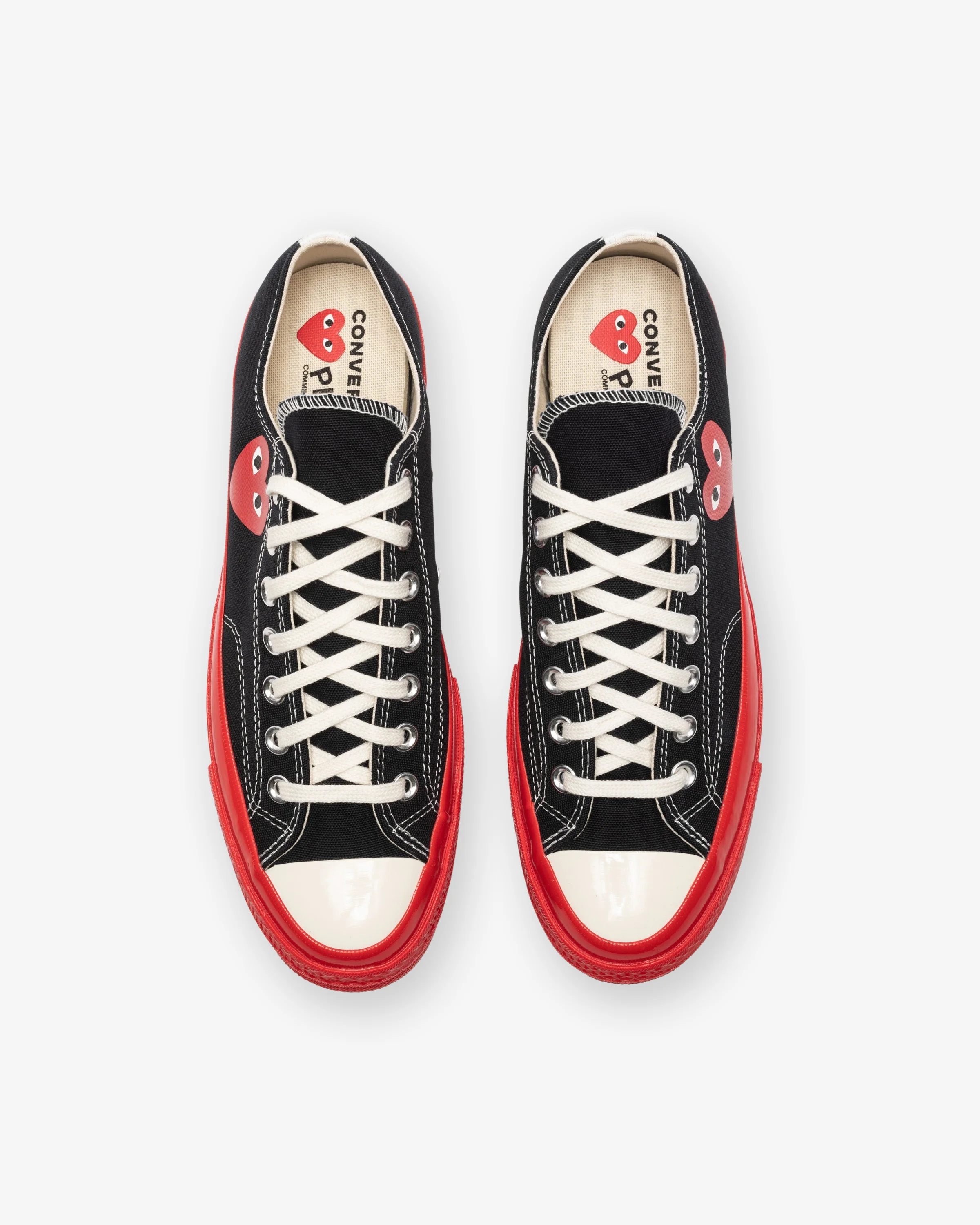 CONVERSE X CDG RED SOLE CHUCK 70 LOW - Image 8