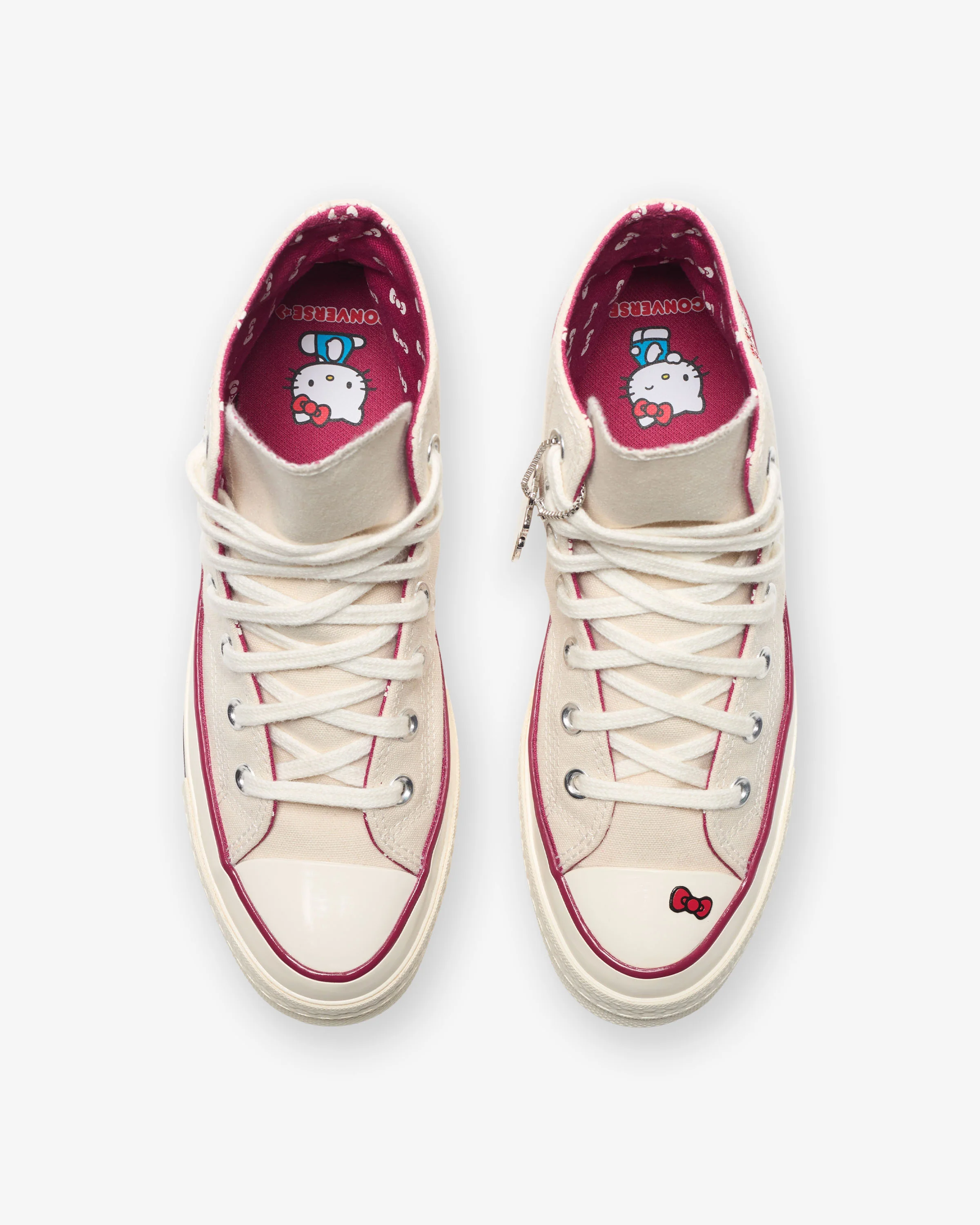 CONVERSE X HELLO KITTY CHUCK TAYLOR 70 W/ SWAROVSKI CRYSTALS - Image 5