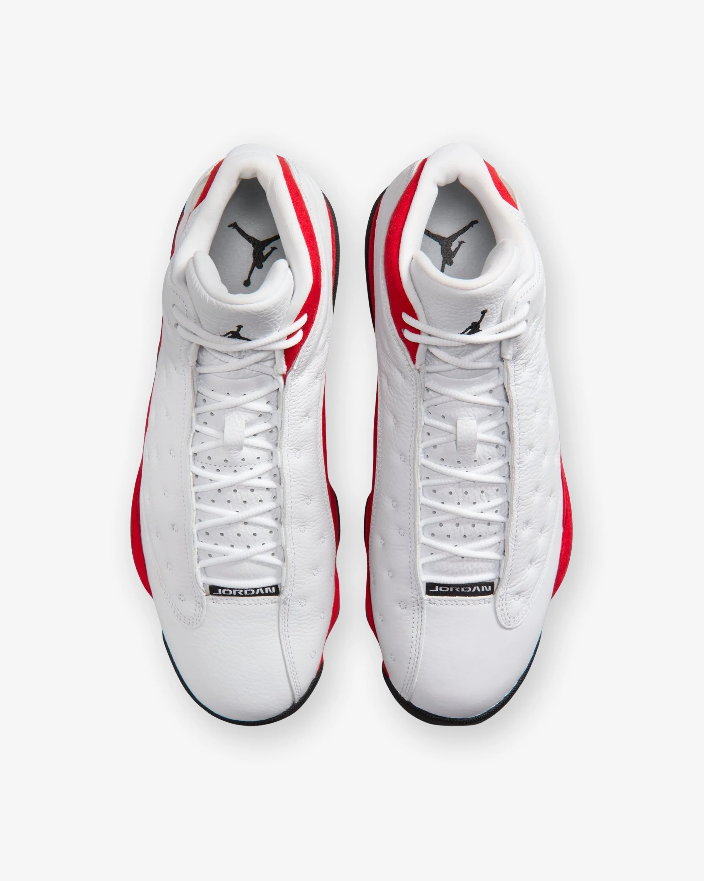 JORDAN AJ 13 RETRO - WHITE/BLACK/ TRUE RED - Image 4