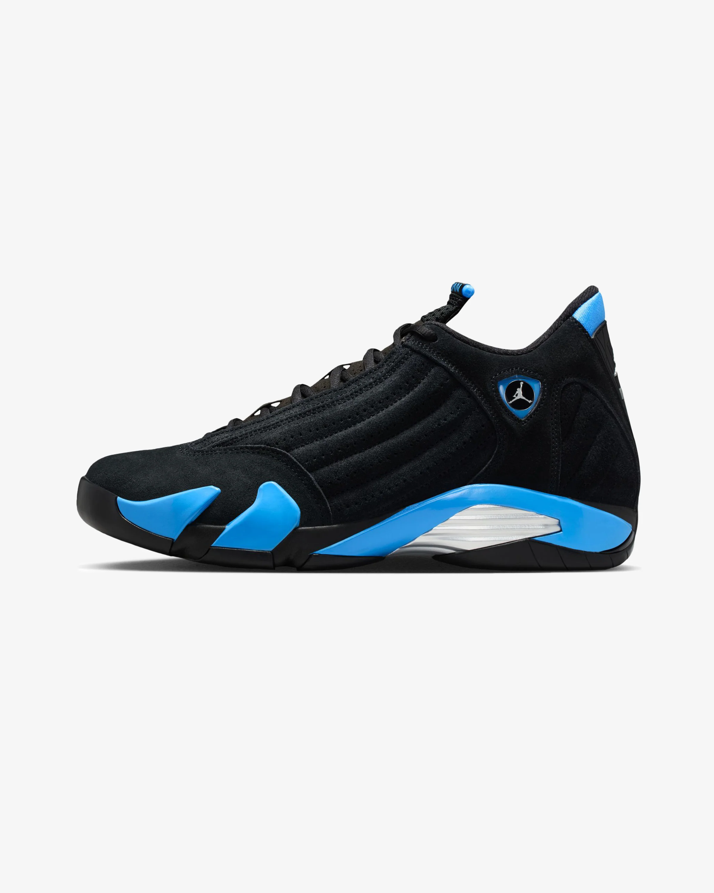 JORDAN AJ 14 RETRO - BLACK/ WHITE/ UNIVERSITY BLUE - Image 2