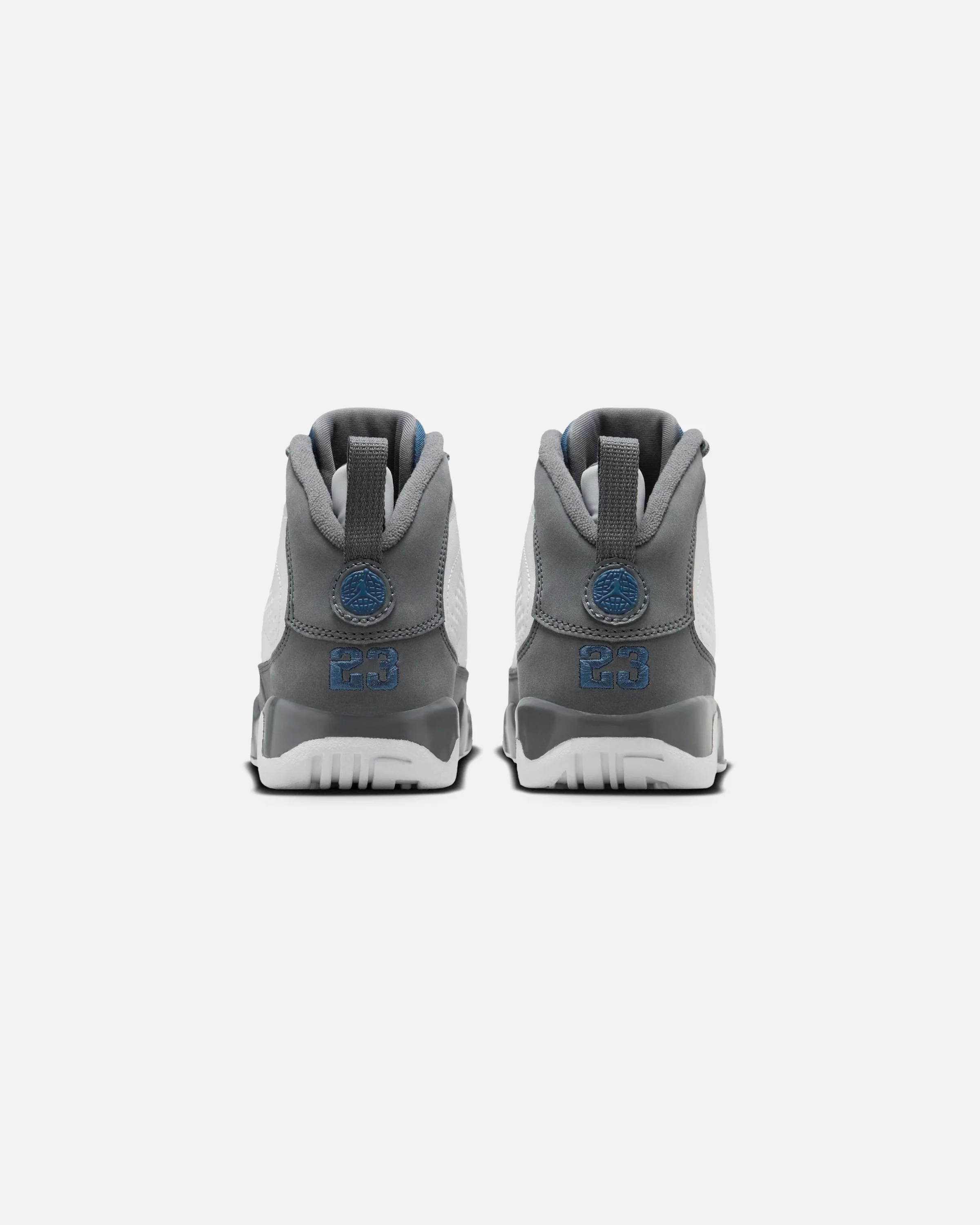 JORDAN AJ 9 RETRO PS - WHITE/ FRENCH BLUE/ FLINT GREY - Image 3