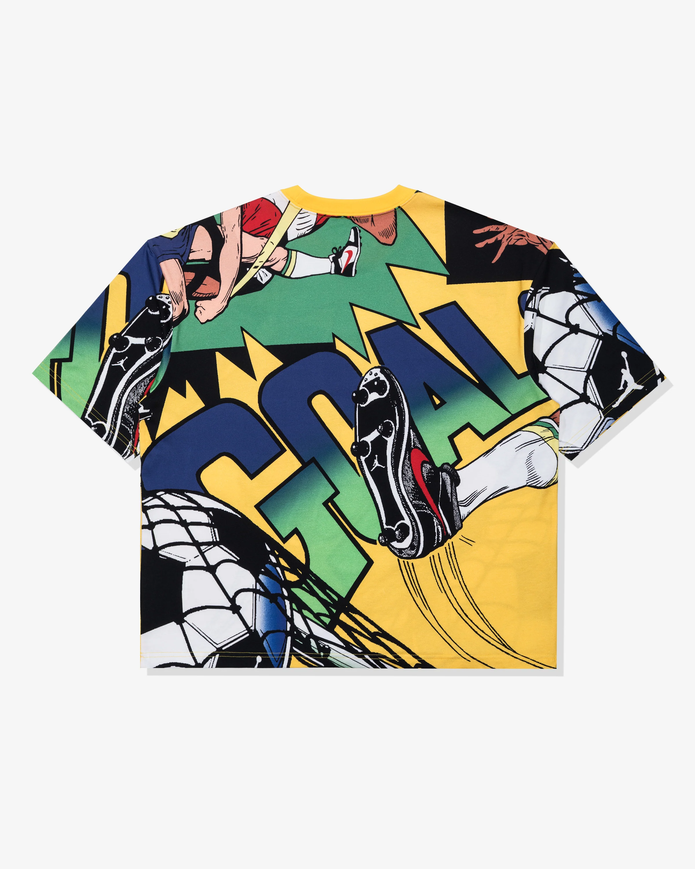 JORDAN ESSENTIALS BOXY S/S TEE - VARSITY MAIZE - Image 2