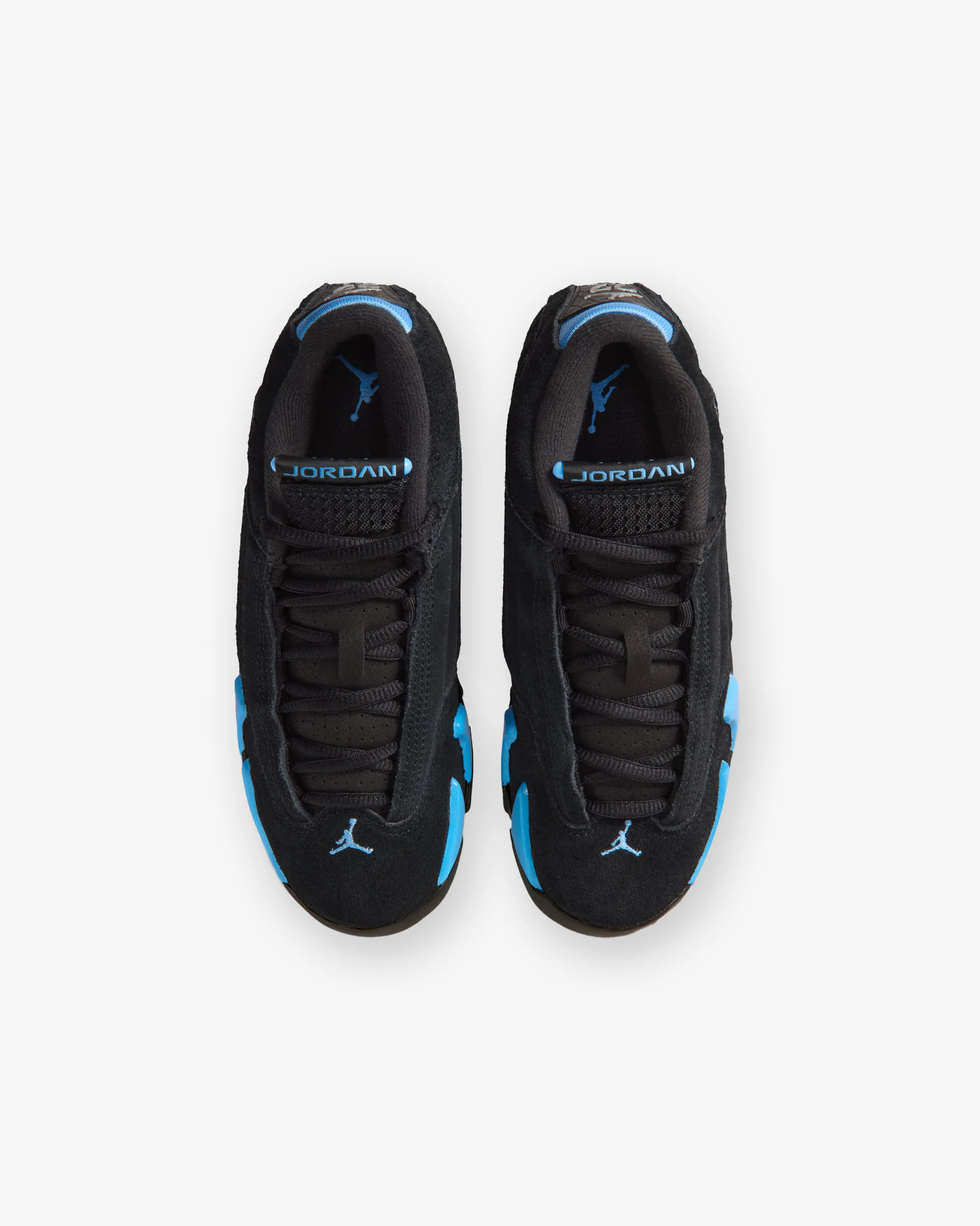JORDAN GS AJ 14 RETRO - BLACK/ WHITE/ UNIVERSITY BLUE - Image 4