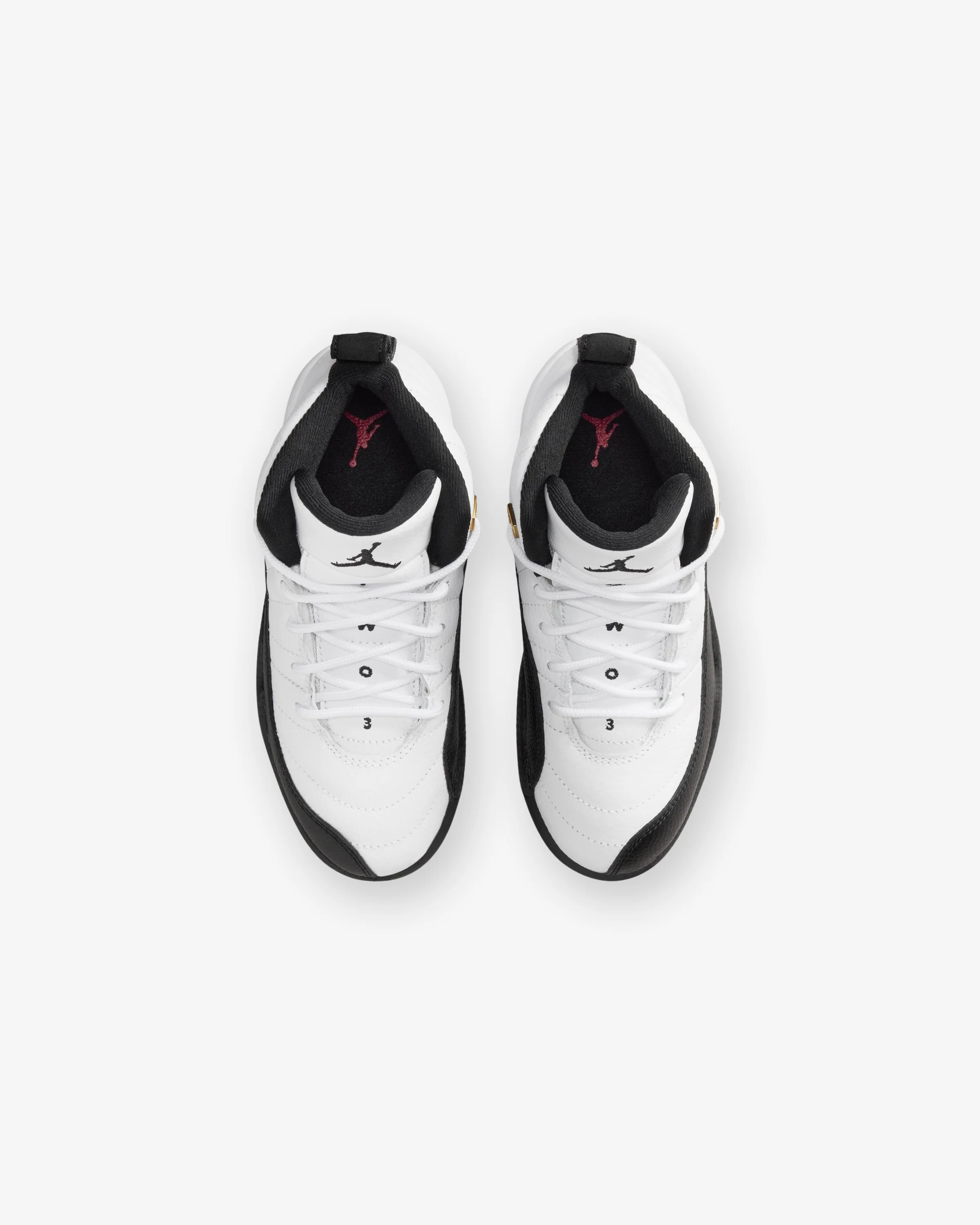 JORDAN PS AJ 12 RETRO - WHITE/ BLACK/ TAXI - Image 4