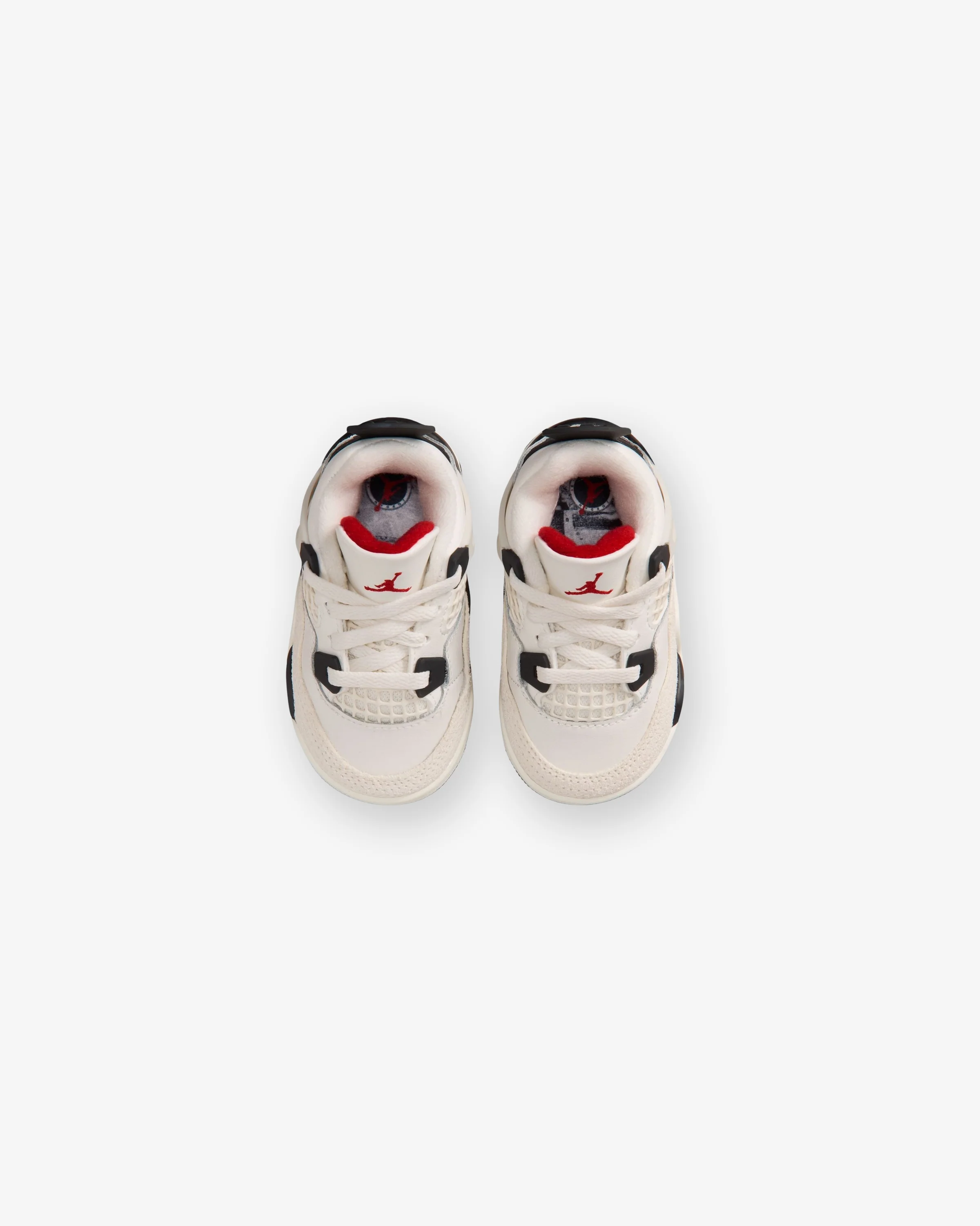 JORDAN TD AJ 4 RETRO OG FC - SAIL/ BLACK/ UNIVERSITY RED - Image 4