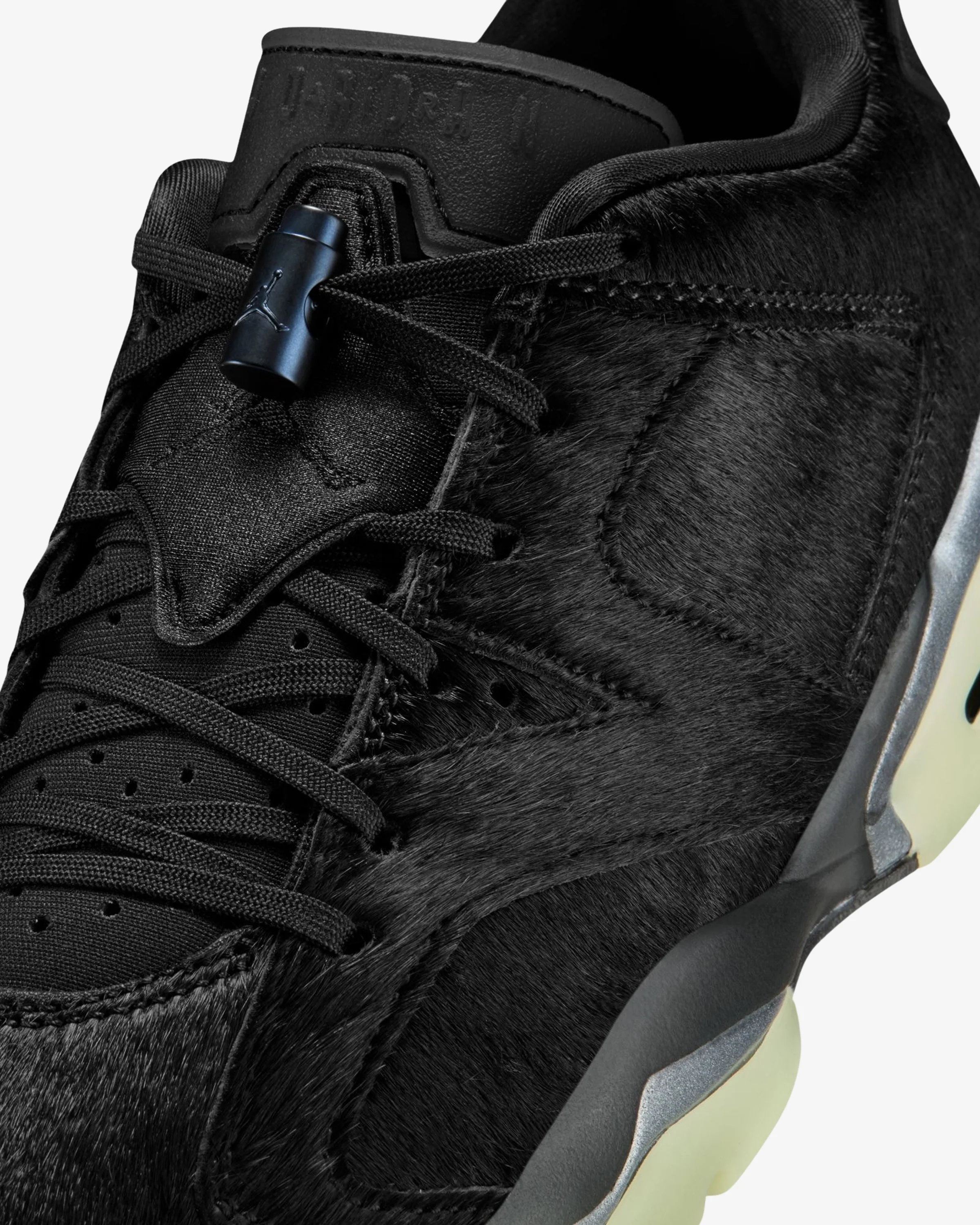 JORDAN WMNS AJ 6 RETRO LOW - BLACK - Image 6