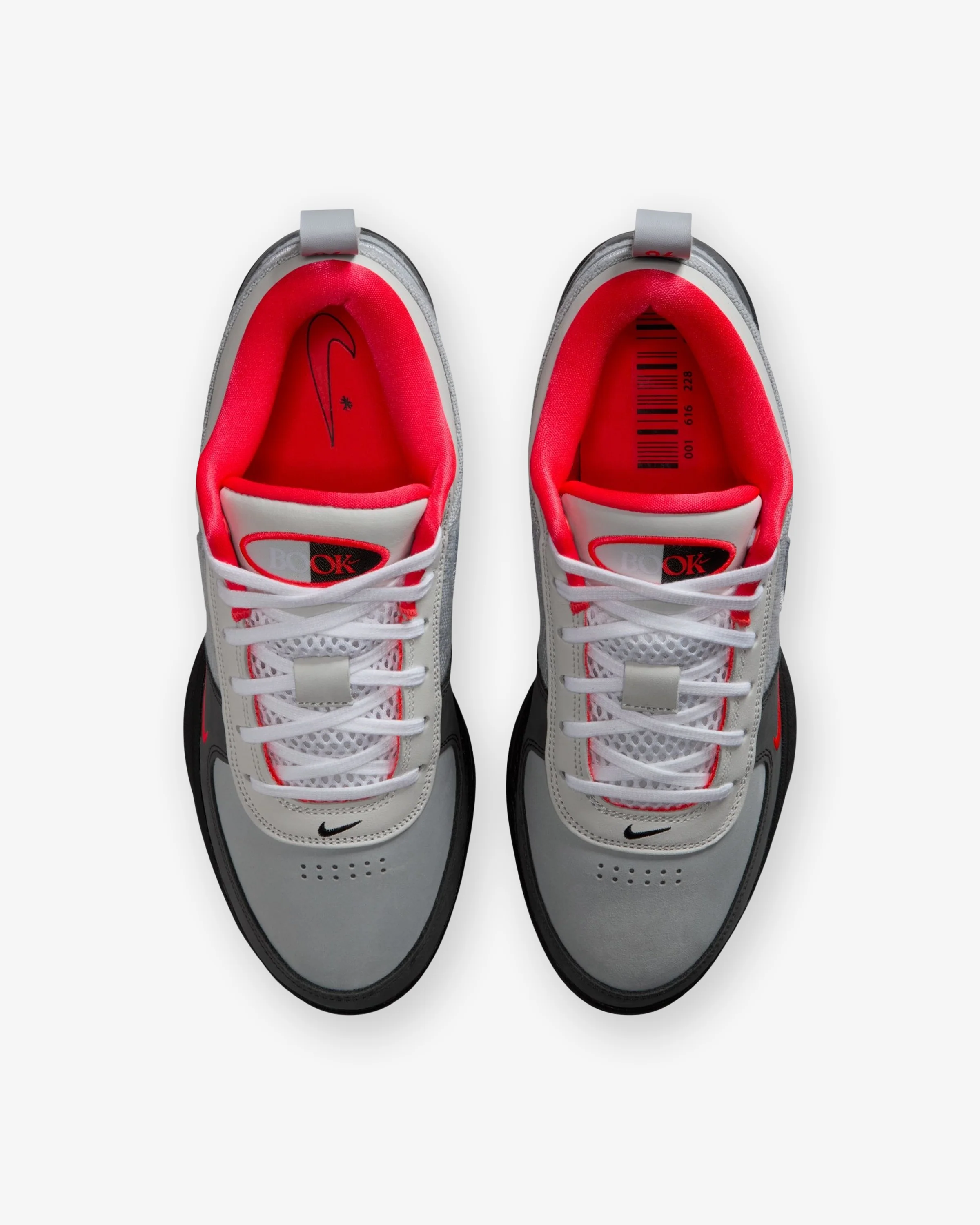 NIKE BOOK 1 95 - WOLGREY/ PHOTONDUST - Image 4