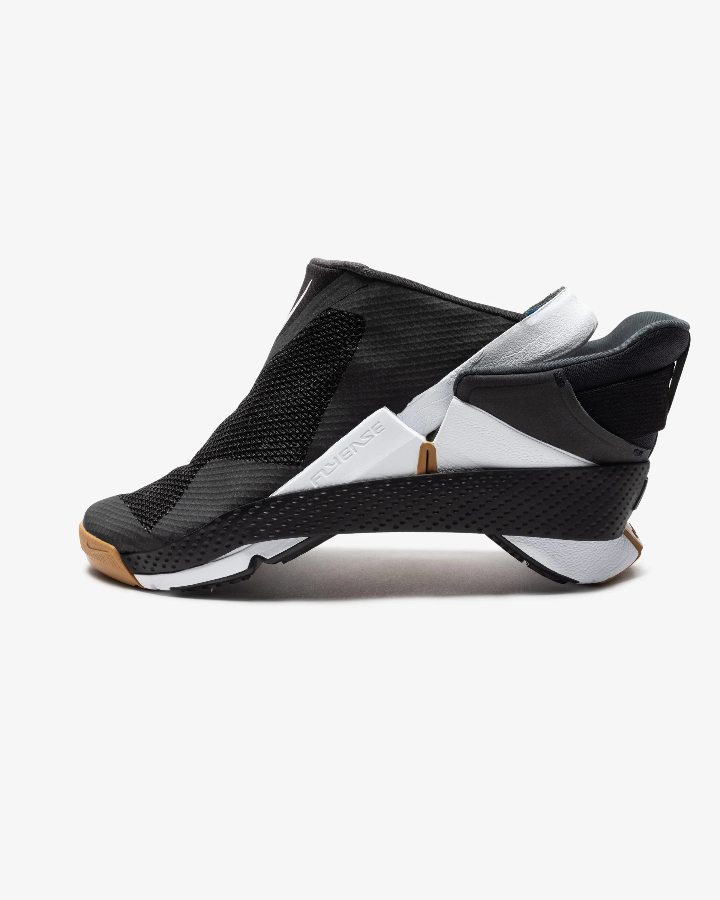 NIKE GO FLYEASE - BLACK/ WHITE/ ANTHRACITE/ ELEMENTALGOLD - Image 3