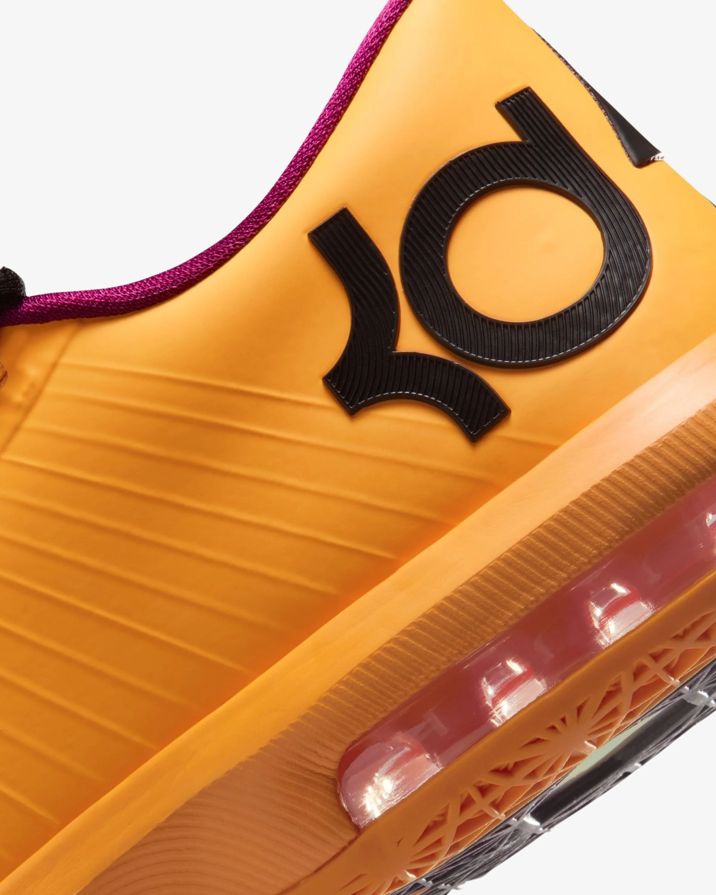NIKE KD VI - LASER ORANGE/ RASPBERRY RED/ BLACK - Image 8