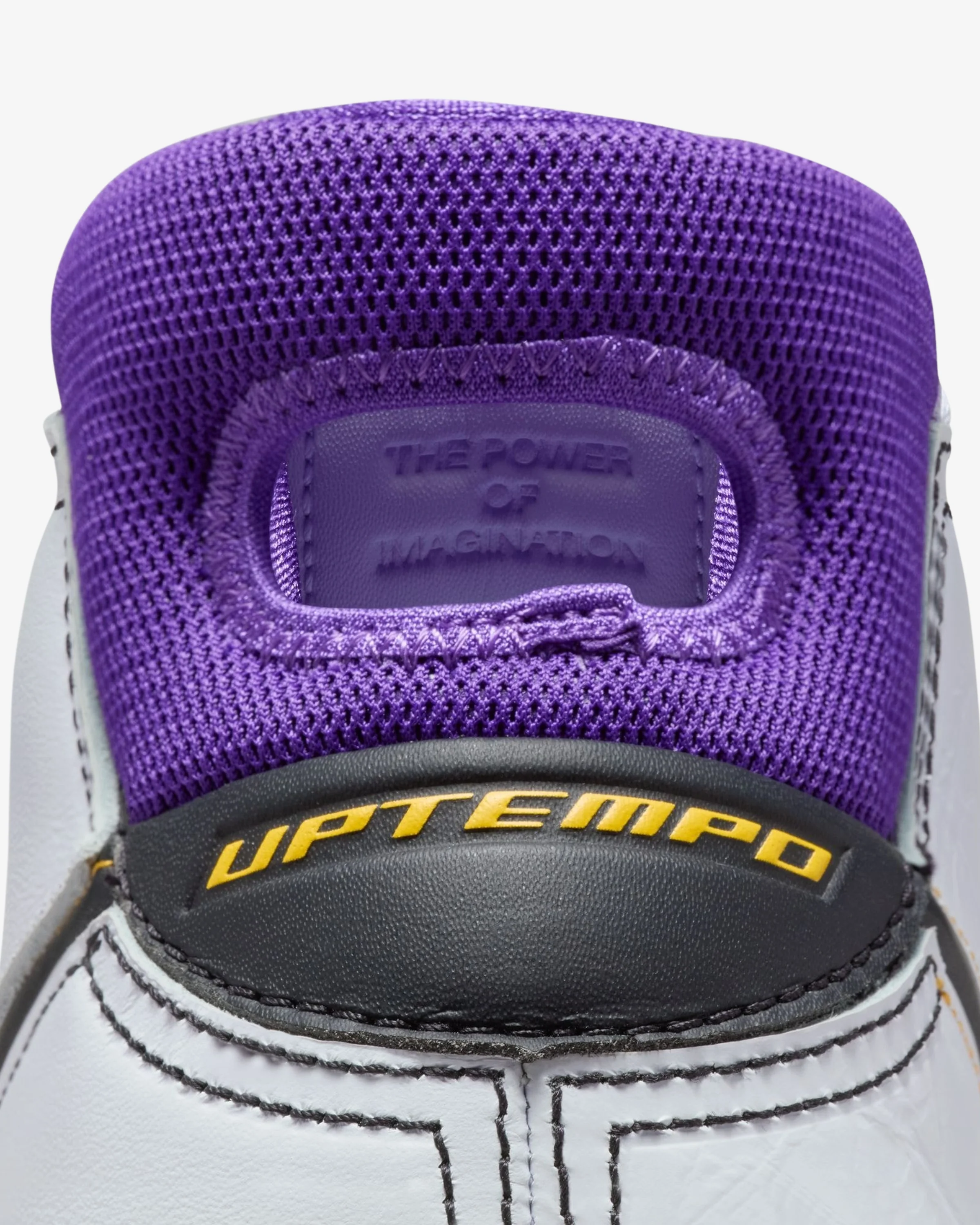 NIKE KOBE I PROTRO - WHITE/BLACK/ COURTPURPLE - Image 9