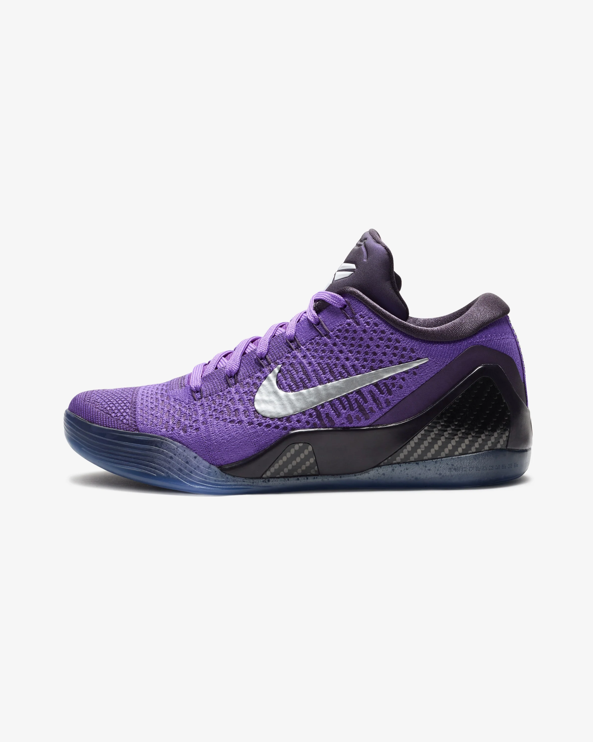 NIKE KOBE IX ELITE LOW PROTRO - HYPER GRAPE/ WHITE - Image 2