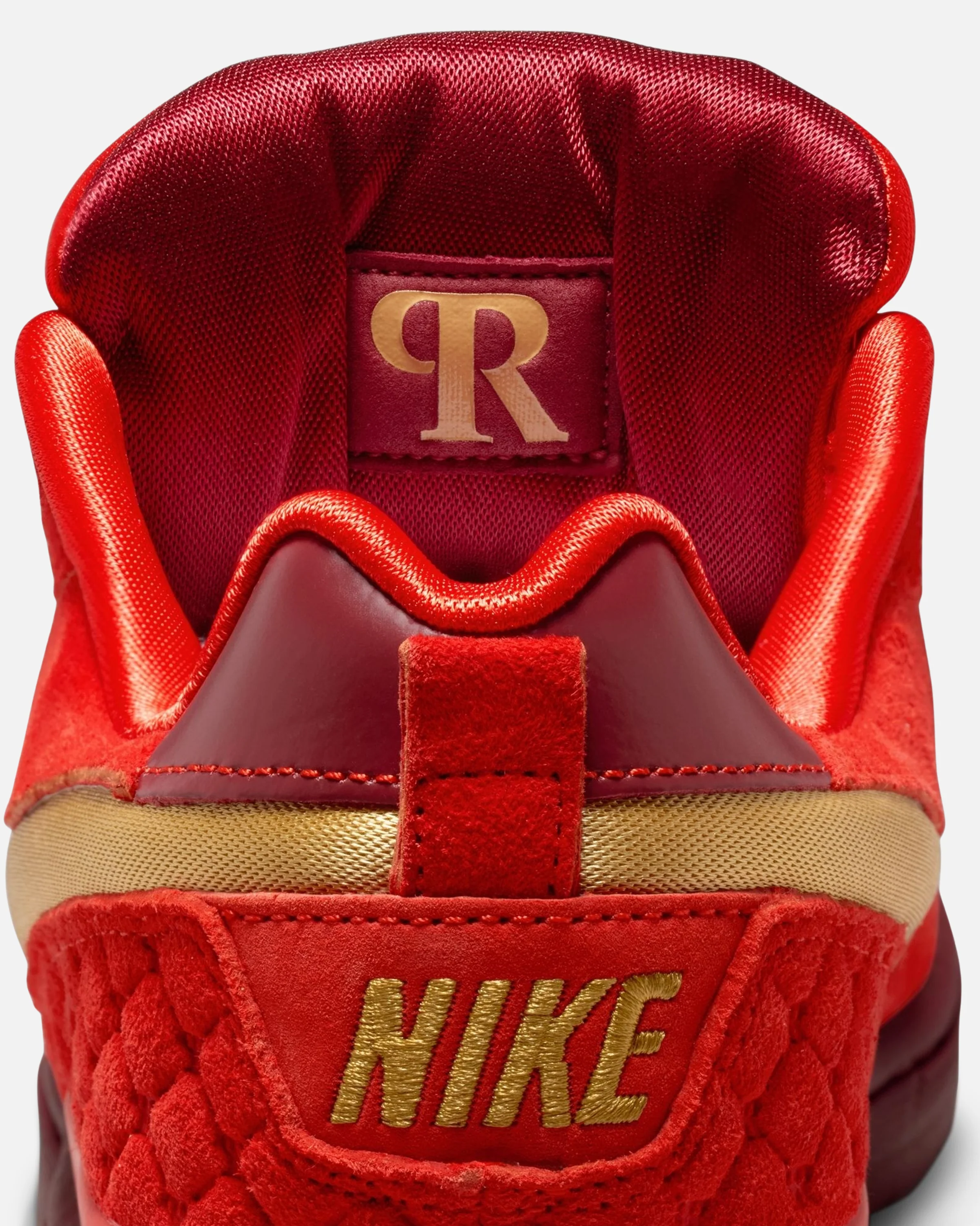NIKE SB ZOOM P-ROD 1 QS ‘LA ASW’ - HABANERO RED/ CLUB GOLD - Image 7