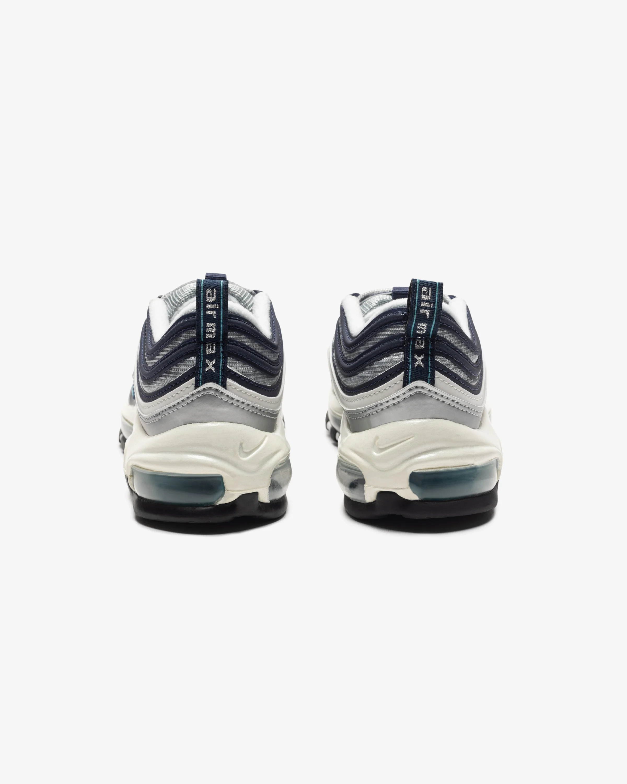 NIKE WOMEN'S AIR MAX 97 - METALLICSILVER/ CHLORINEBLUE - Image 3