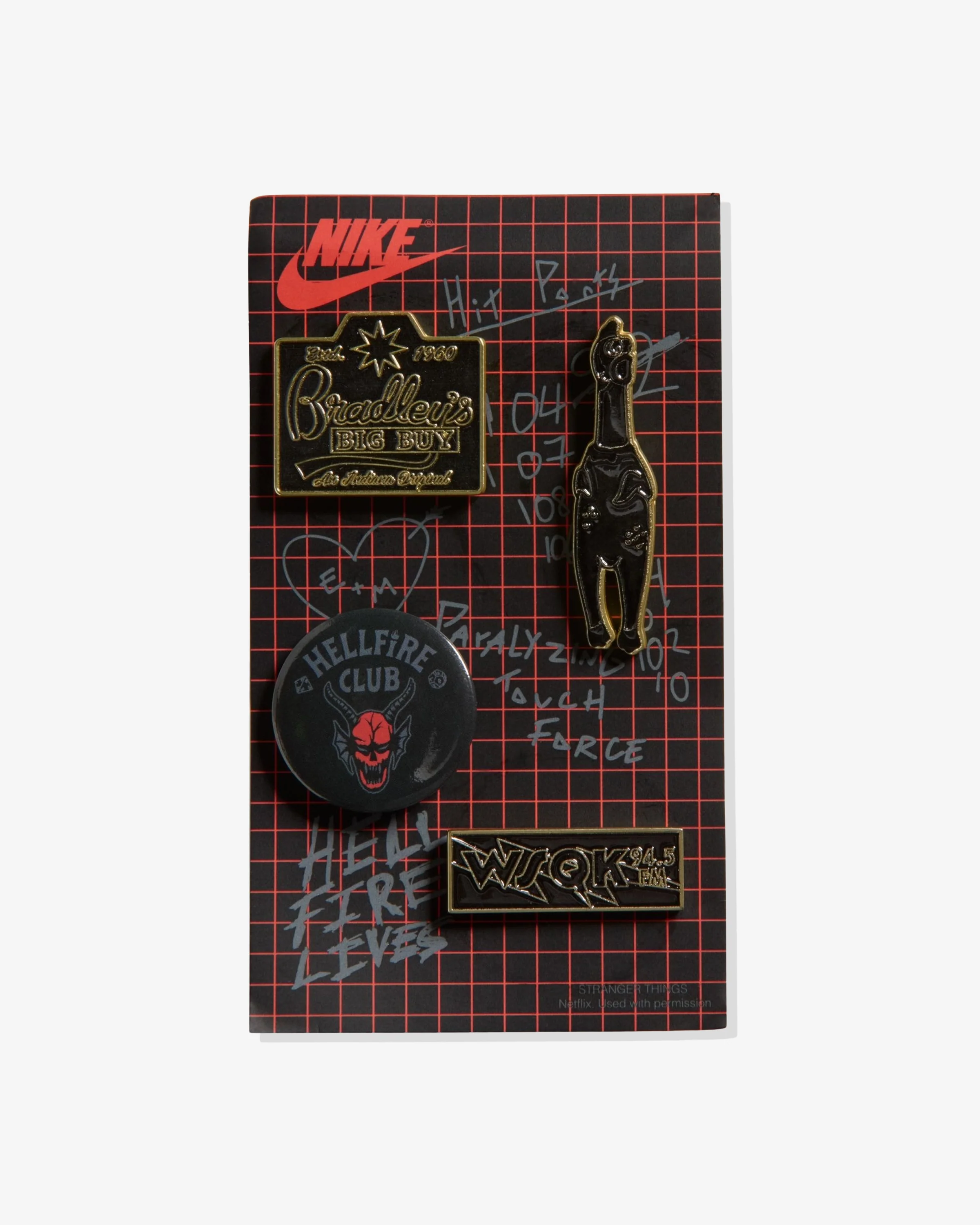 NIKE X STRANGER THINGS AIR FOAMPOSITE PRO - BLACK - Image 11