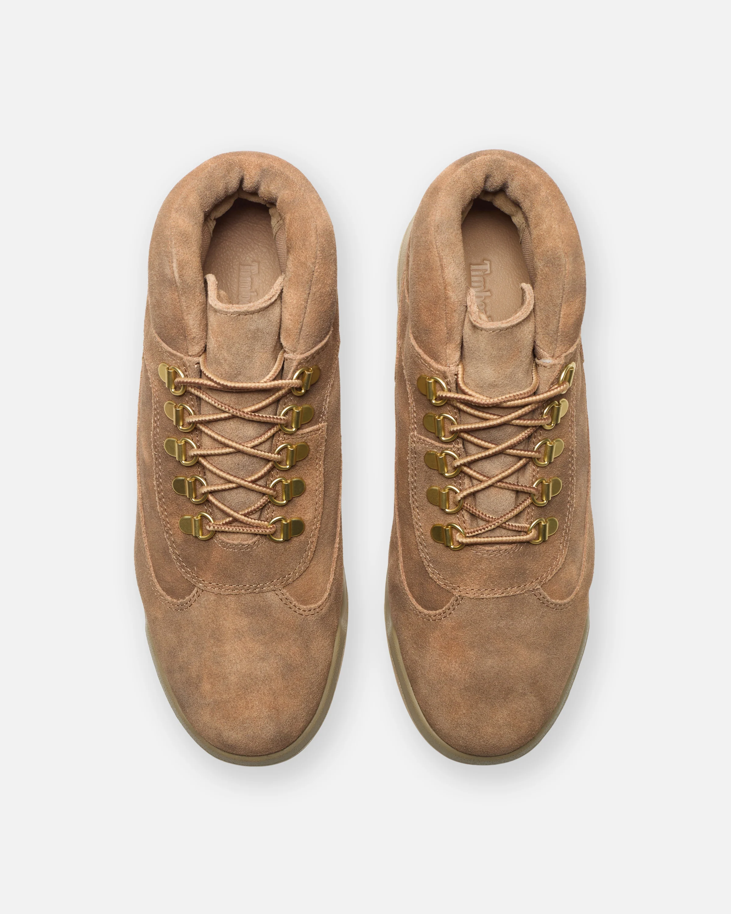 TIMBERLAND FIELD BOOT - MED BEIGE SUEDE - Image 4