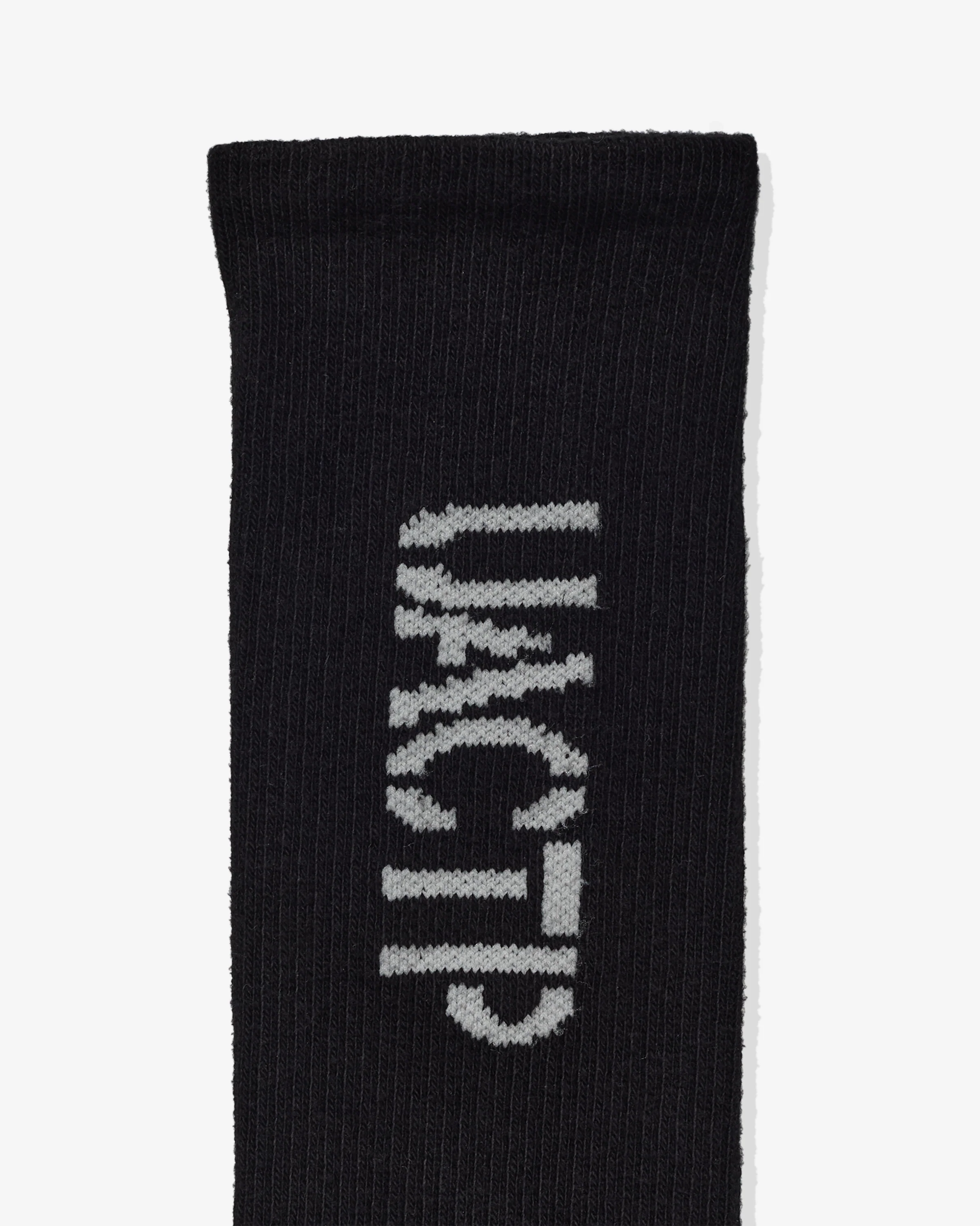 UACTP STENCIL CREW SOCK - BLACK - Image 3