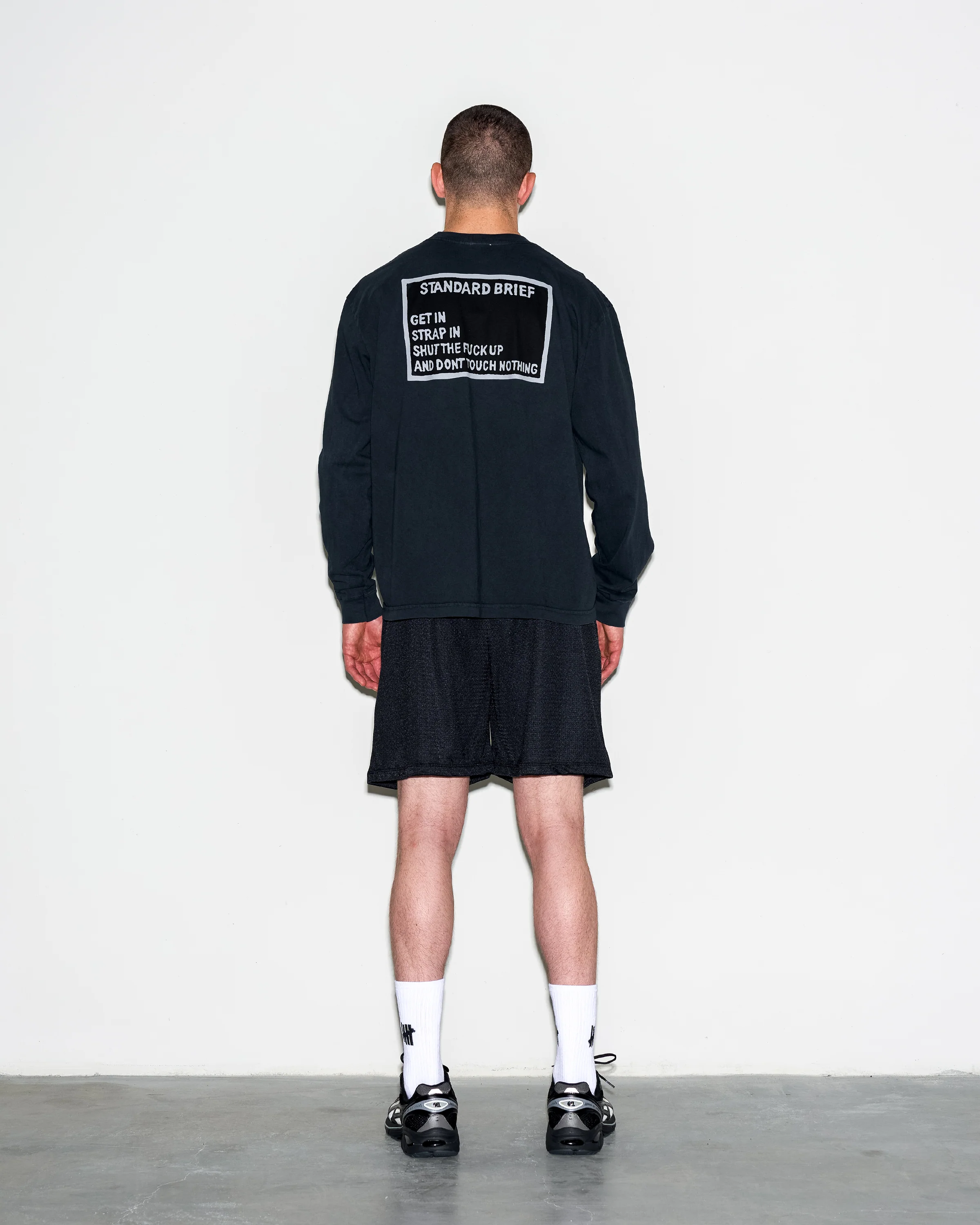 UACTP X GARDAR EIDE EINARSSON STENCIL MESH SHORT - Image 11