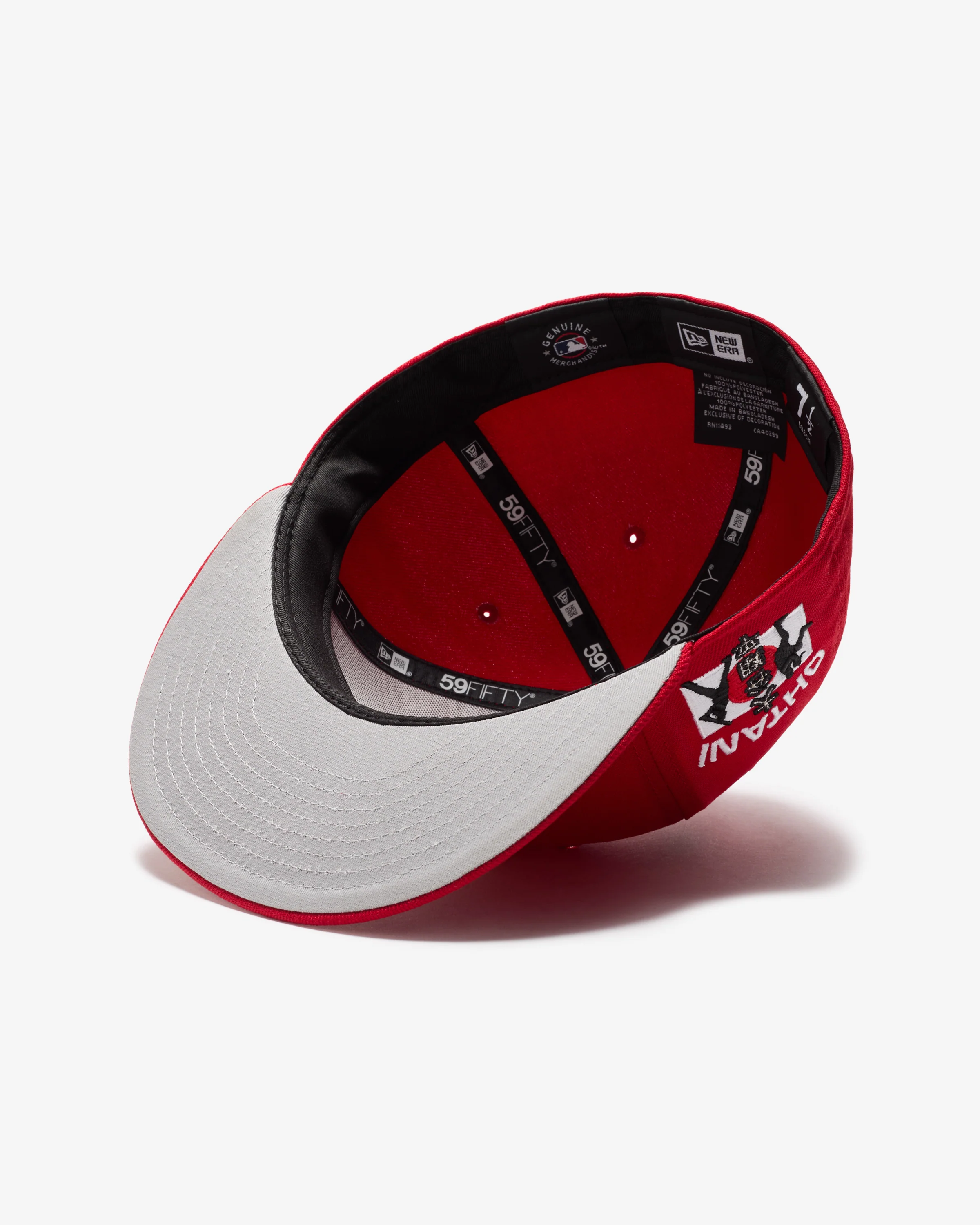UNDEFEATED X NEW ERA DODGERS 'OHTANI' 59FIFTY FITTED - RED - Image 6