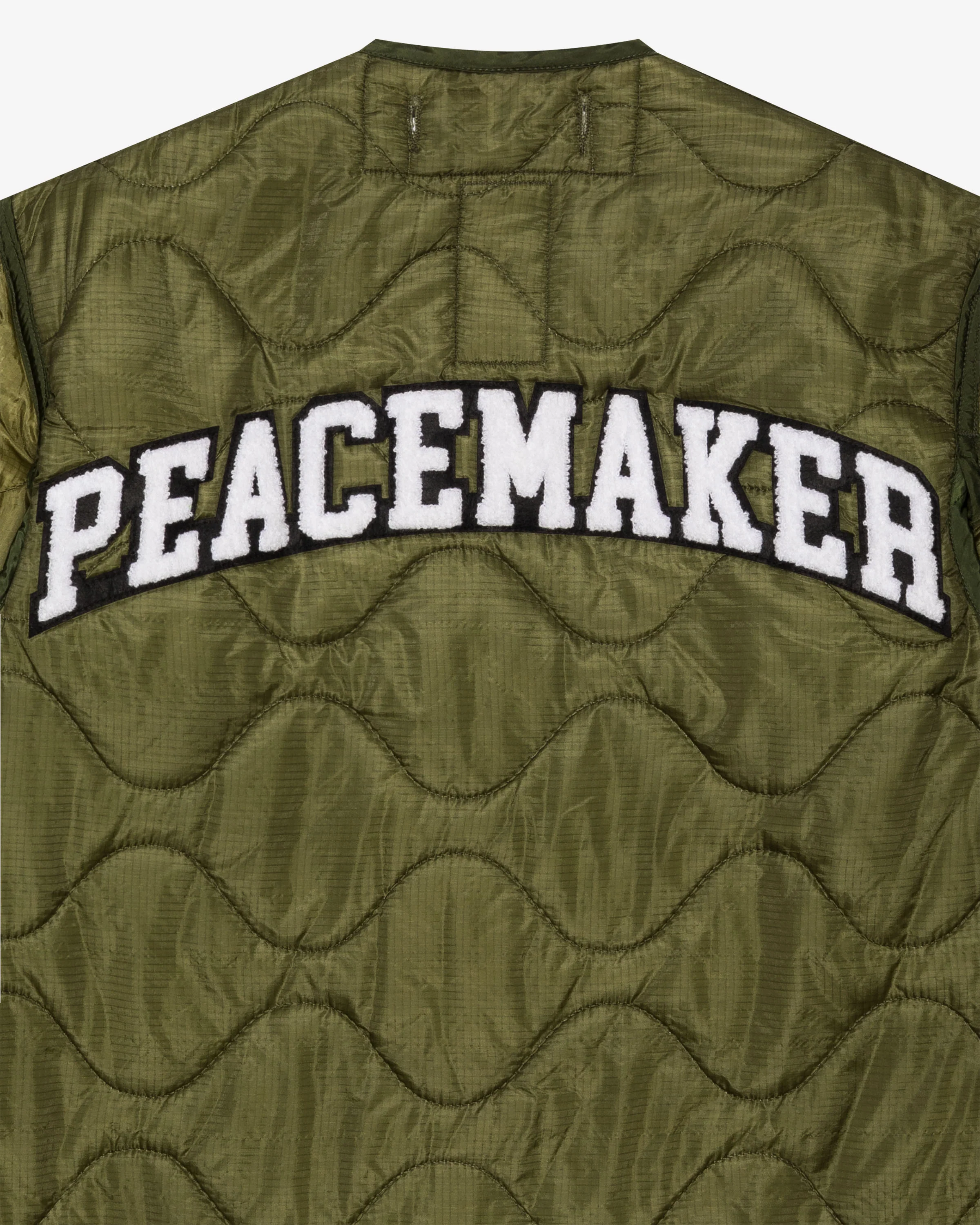 UNDEFEATED X OAMC PEACEMAKER LINER JACKET - OLIVE - Image 5