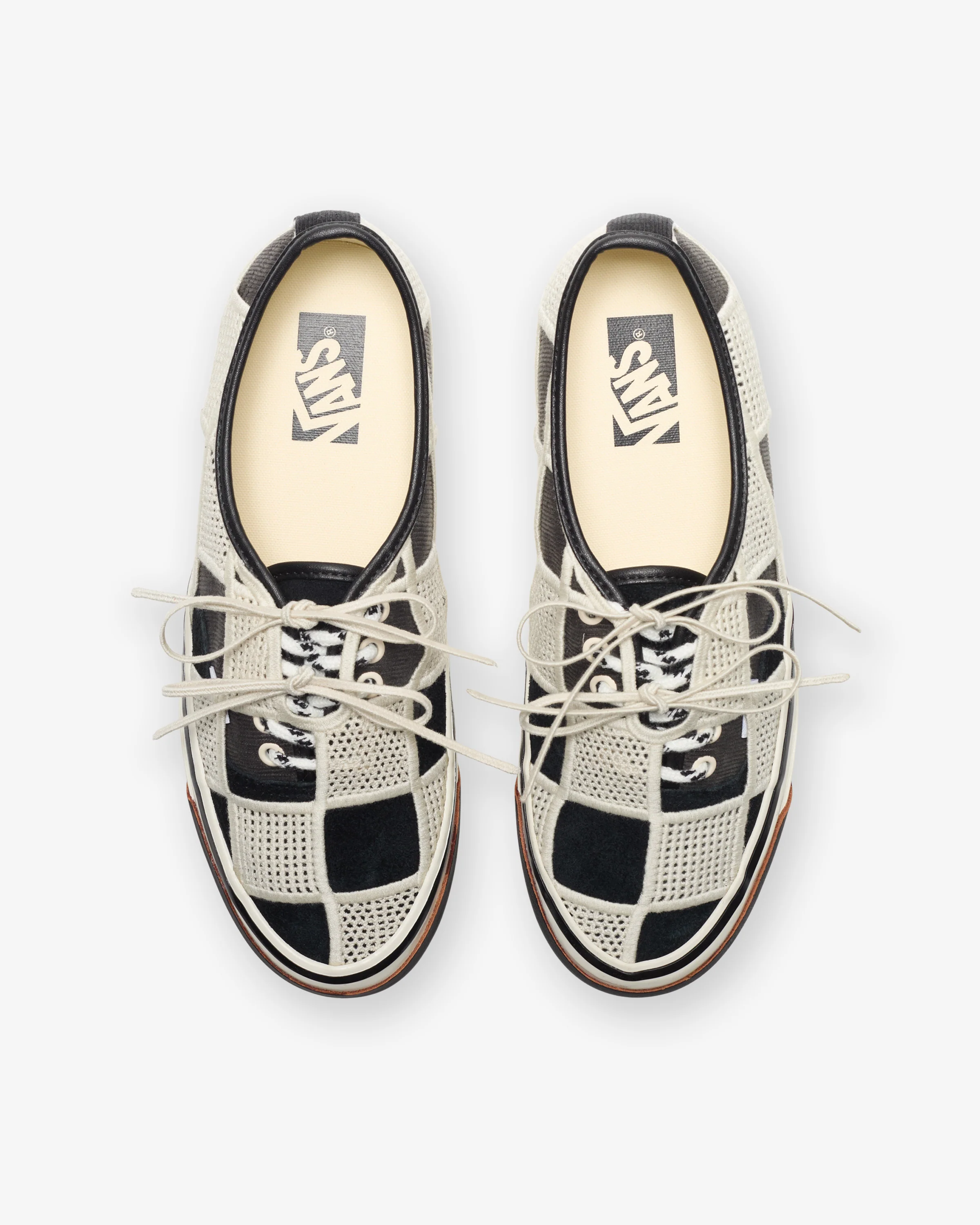VANS PREMIUM AUTHENTIC 44 'SHELL KNIT' - BLACK/ EGRET - Image 4